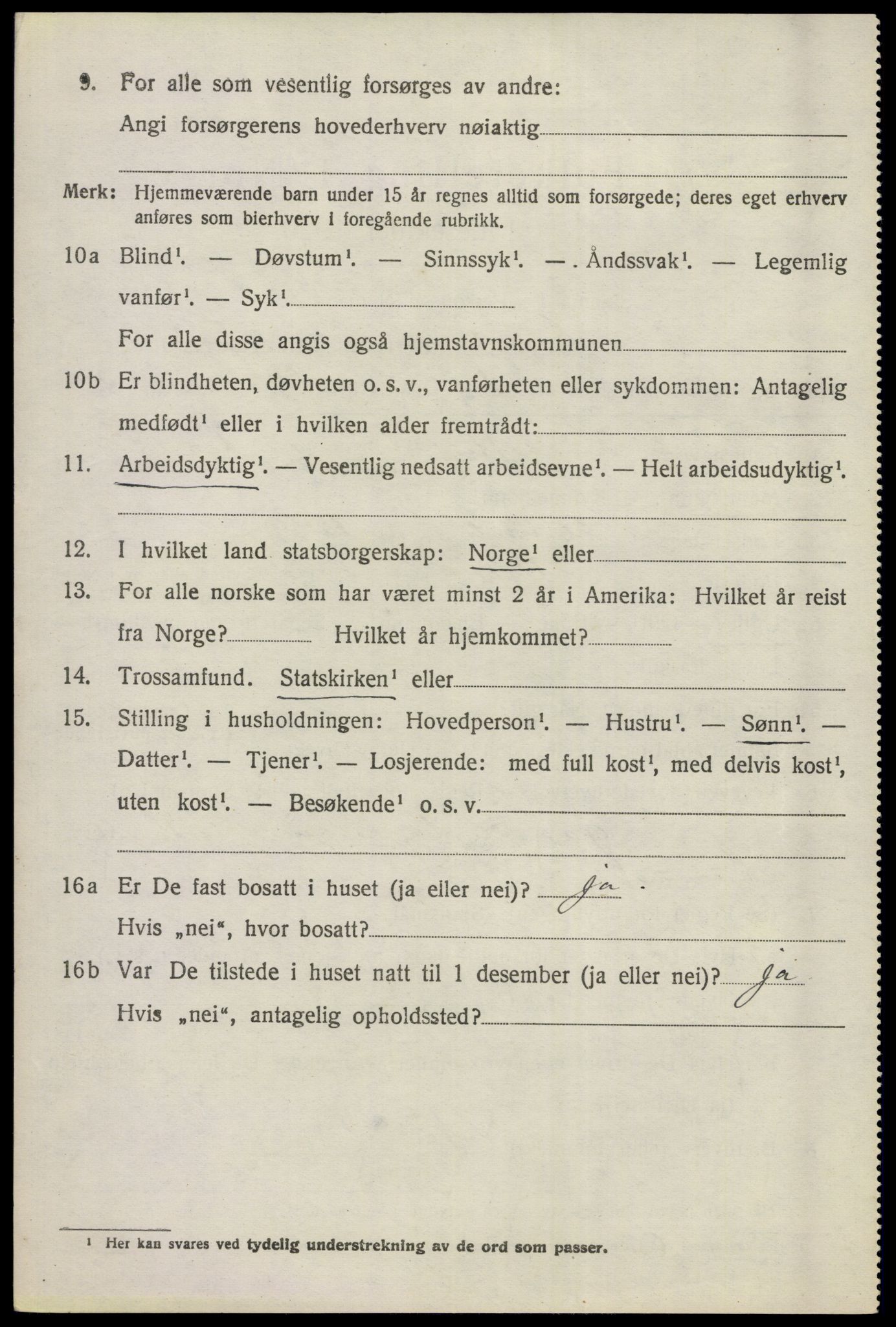 SAKO, 1920 census for Sigdal, 1920, p. 3791