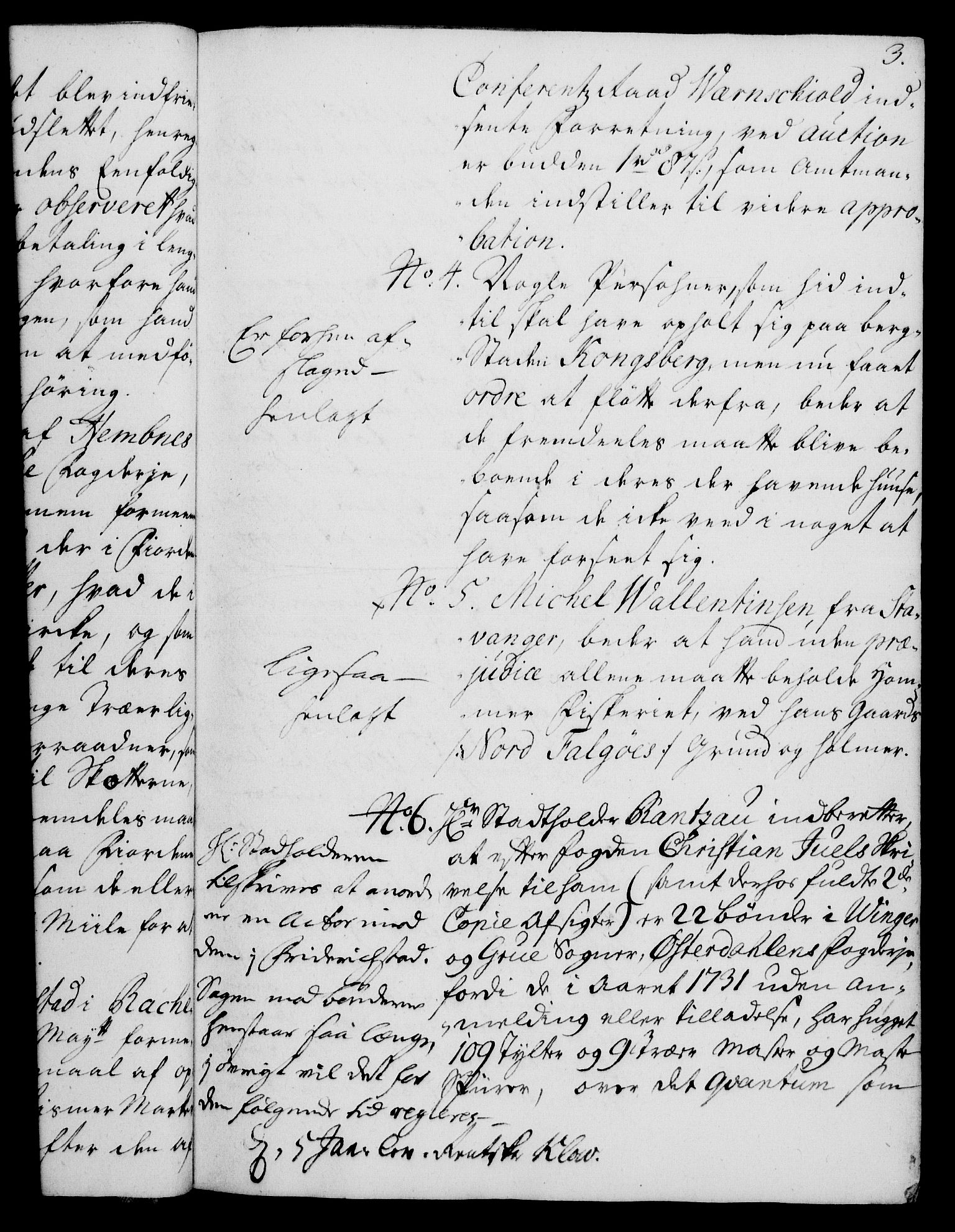 Rentekammeret, Kammerkanselliet, RA/EA-3111/G/Gh/Gha/L0016: Norsk ekstraktmemorialprotokoll (merket RK 53.61), 1734-1735, p. 3