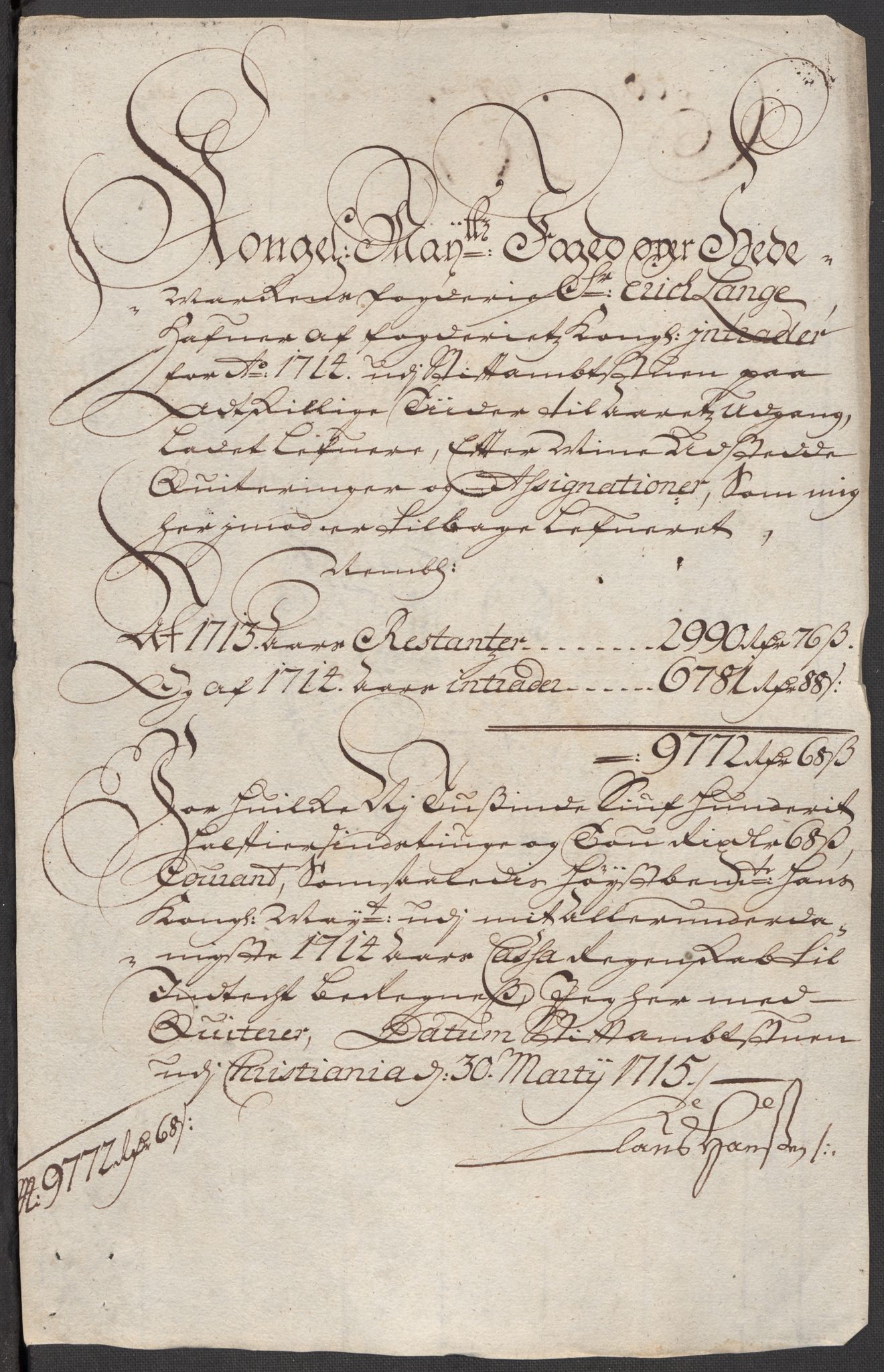 Rentekammeret inntil 1814, Reviderte regnskaper, Fogderegnskap, AV/RA-EA-4092/R16/L1051: Fogderegnskap Hedmark, 1714, p. 366