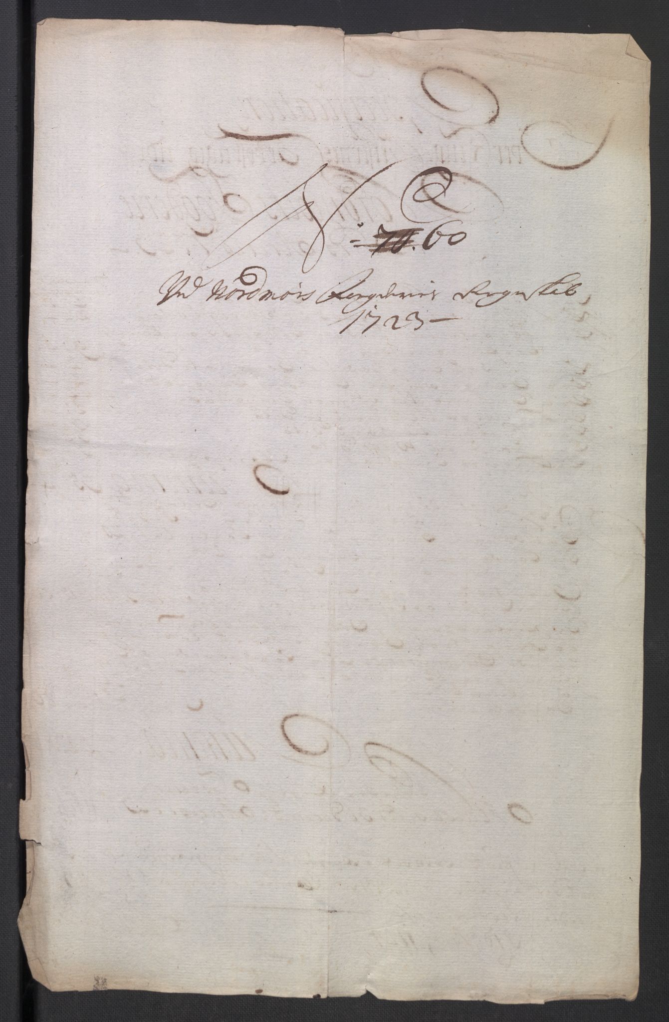 Rentekammeret inntil 1814, Reviderte regnskaper, Fogderegnskap, RA/EA-4092/R56/L3756: Fogderegnskap Nordmøre, 1723, p. 326