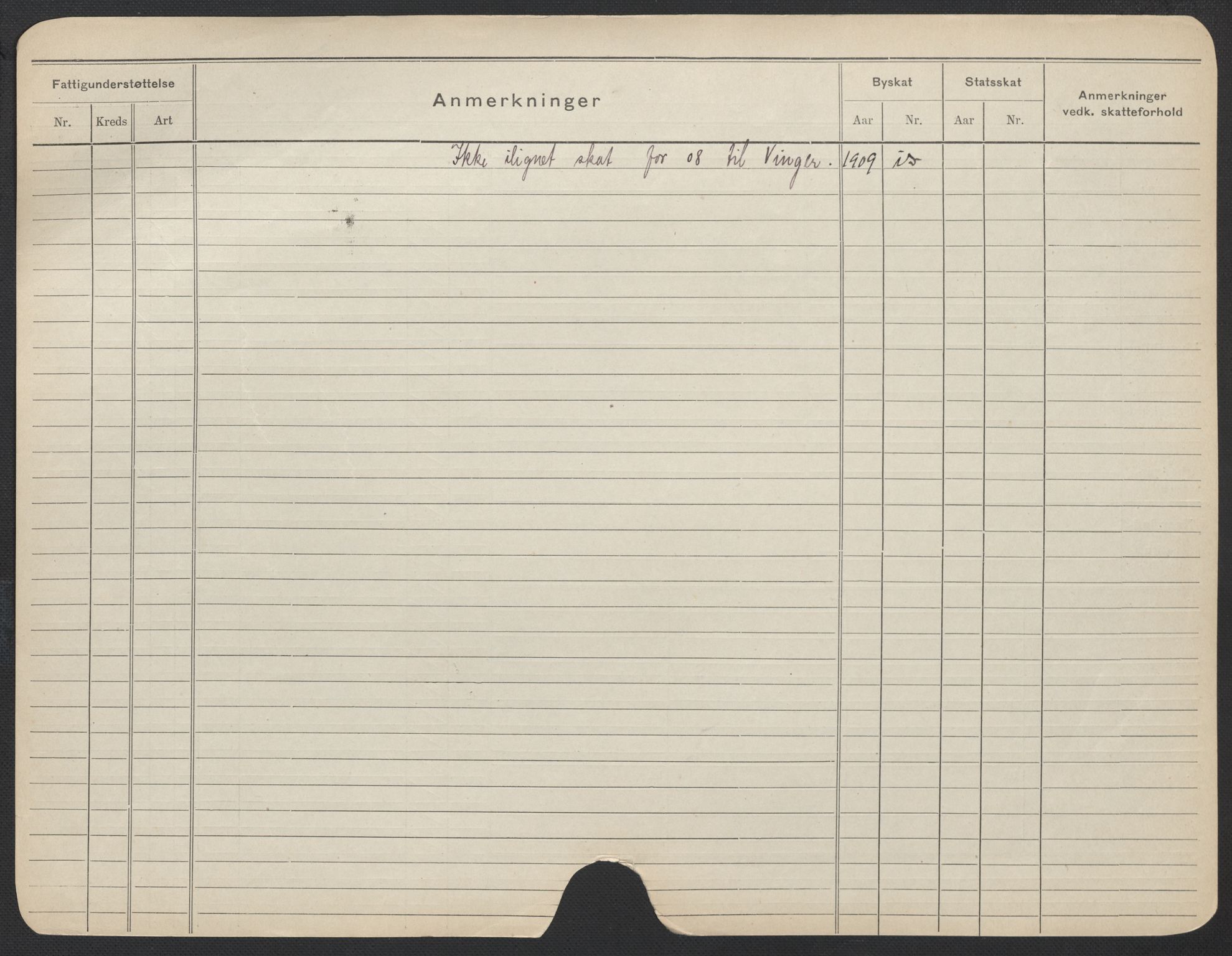 Oslo folkeregister, Registerkort, AV/SAO-A-11715/F/Fa/Fac/L0017: Kvinner, 1906-1914, p. 73b