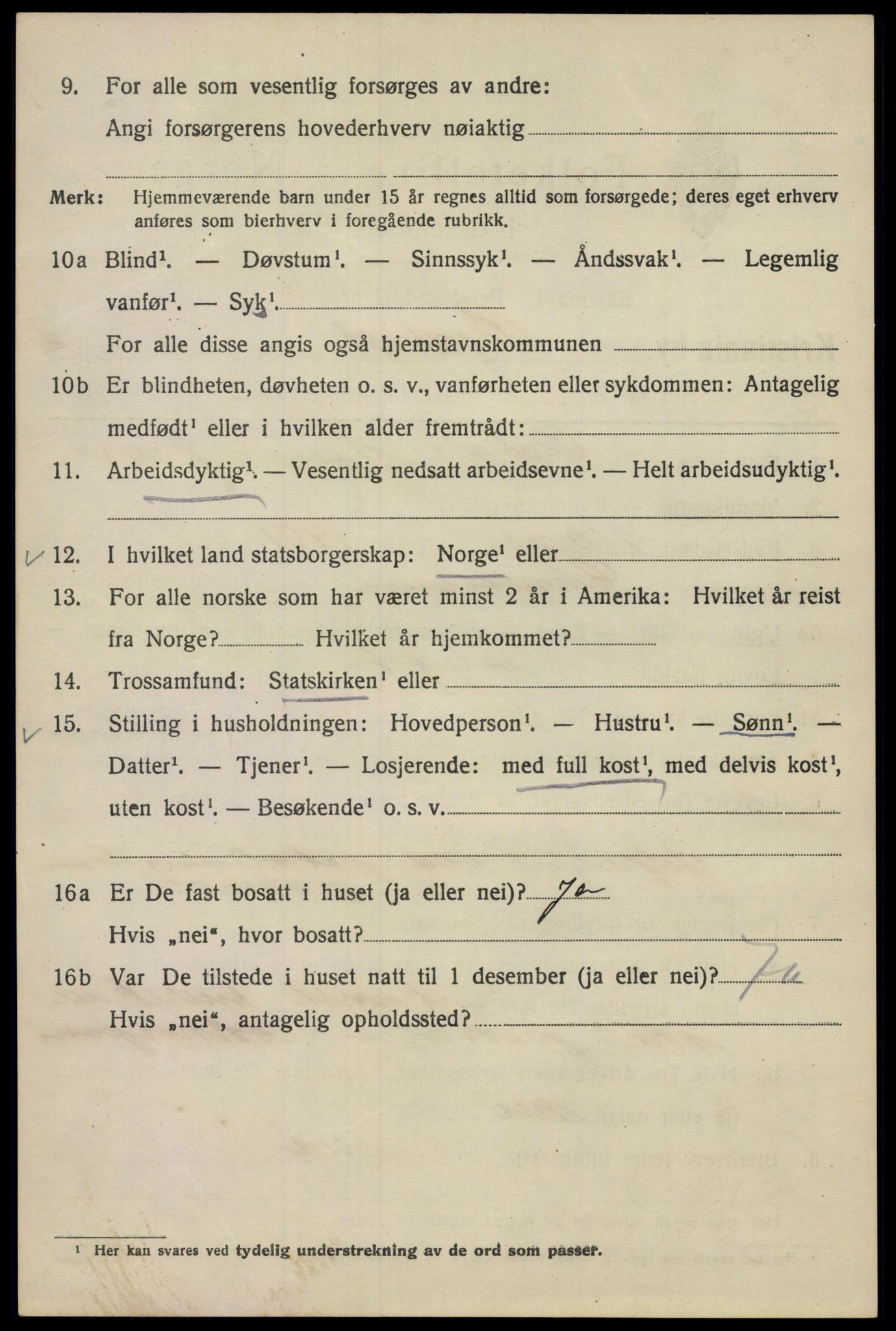 SAO, 1920 census for Kristiania, 1920, p. 157488