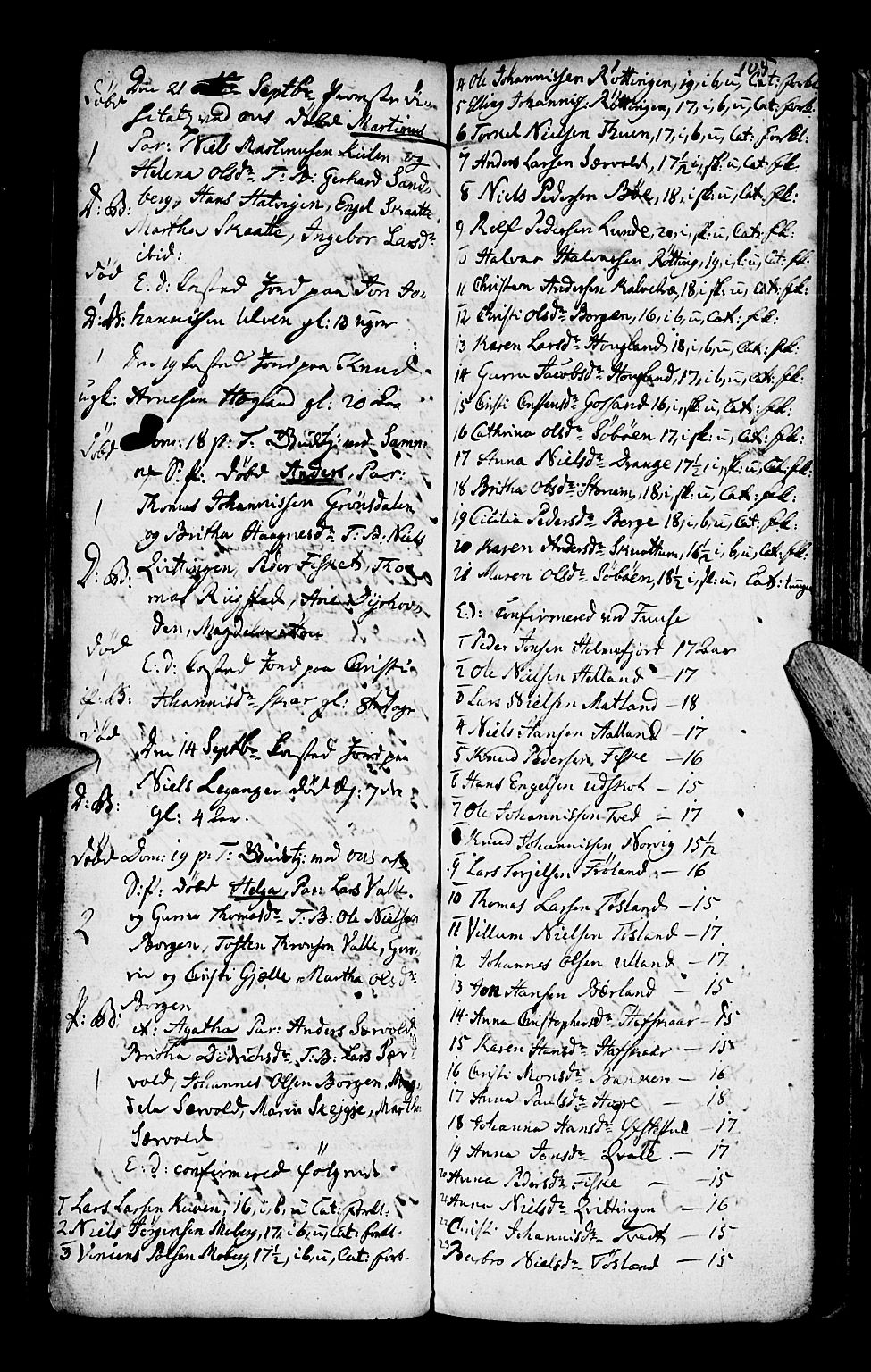 Os sokneprestembete, AV/SAB-A-99929: Parish register (official) no. A 10, 1779-1788, p. 105