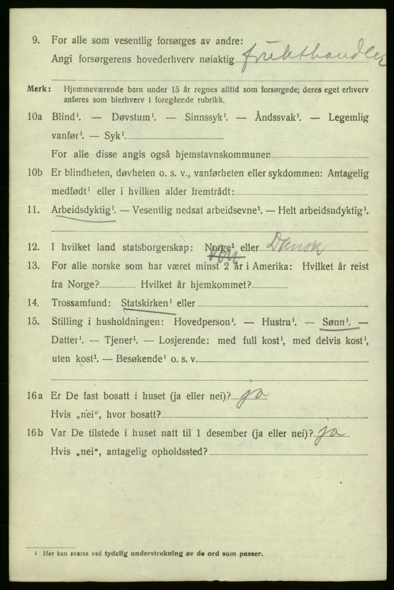 SAO, 1920 census for Fredrikshald, 1920, p. 11356