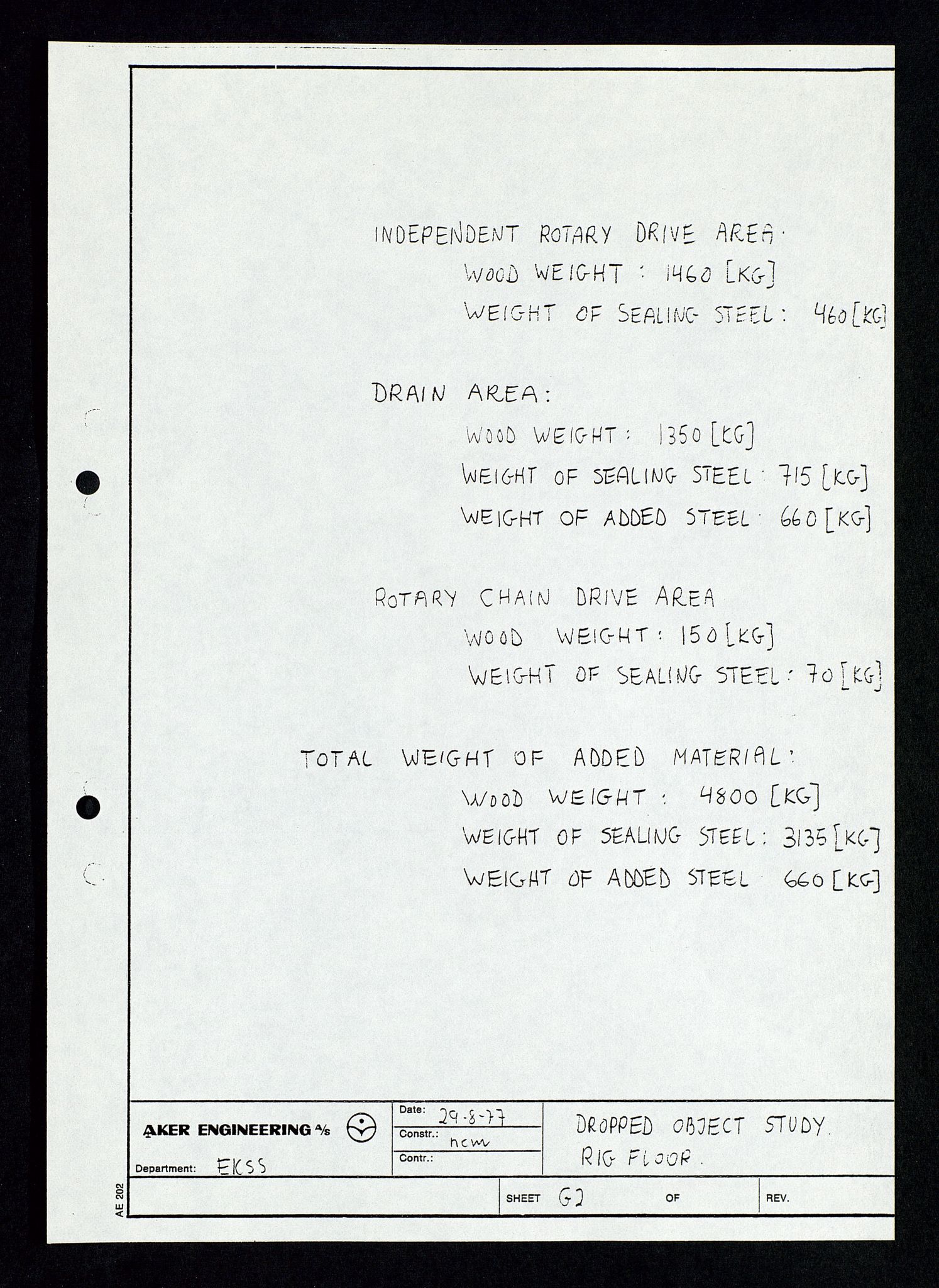 Pa 1339 - Statoil ASA, SAST/A-101656/0001/D/Dm/L0348: Gravitasjonsplattform betong, 1975-1978, p. 181