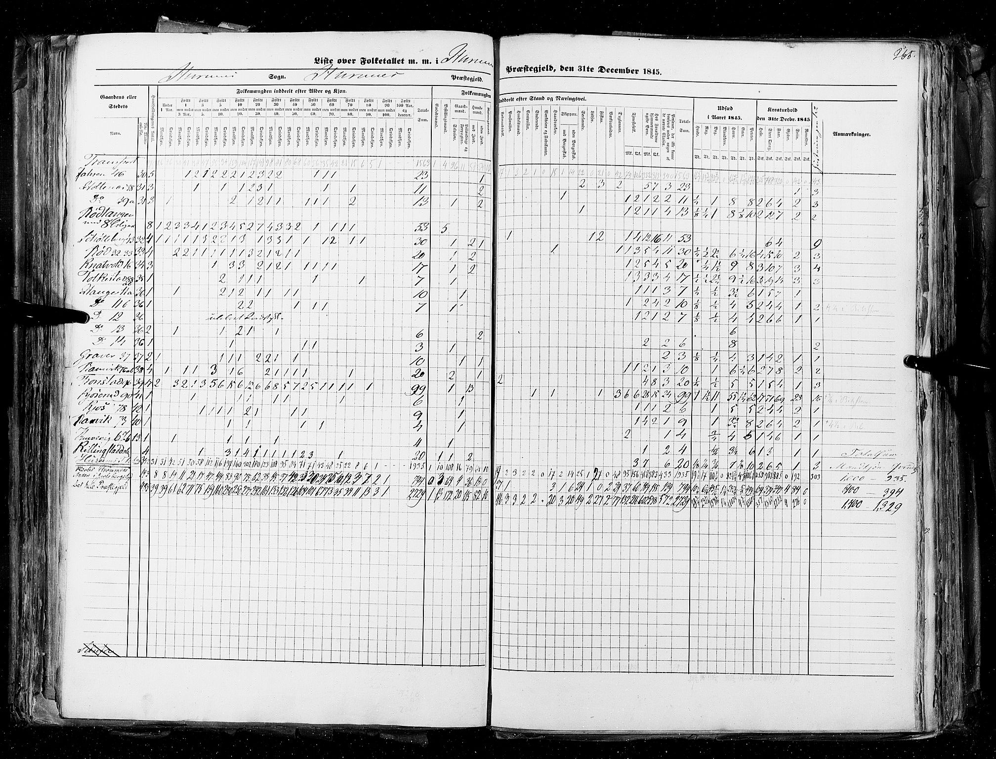 RA, Census 1845, vol. 4: Buskerud amt og Jarlsberg og Larvik amt, 1845, p. 265