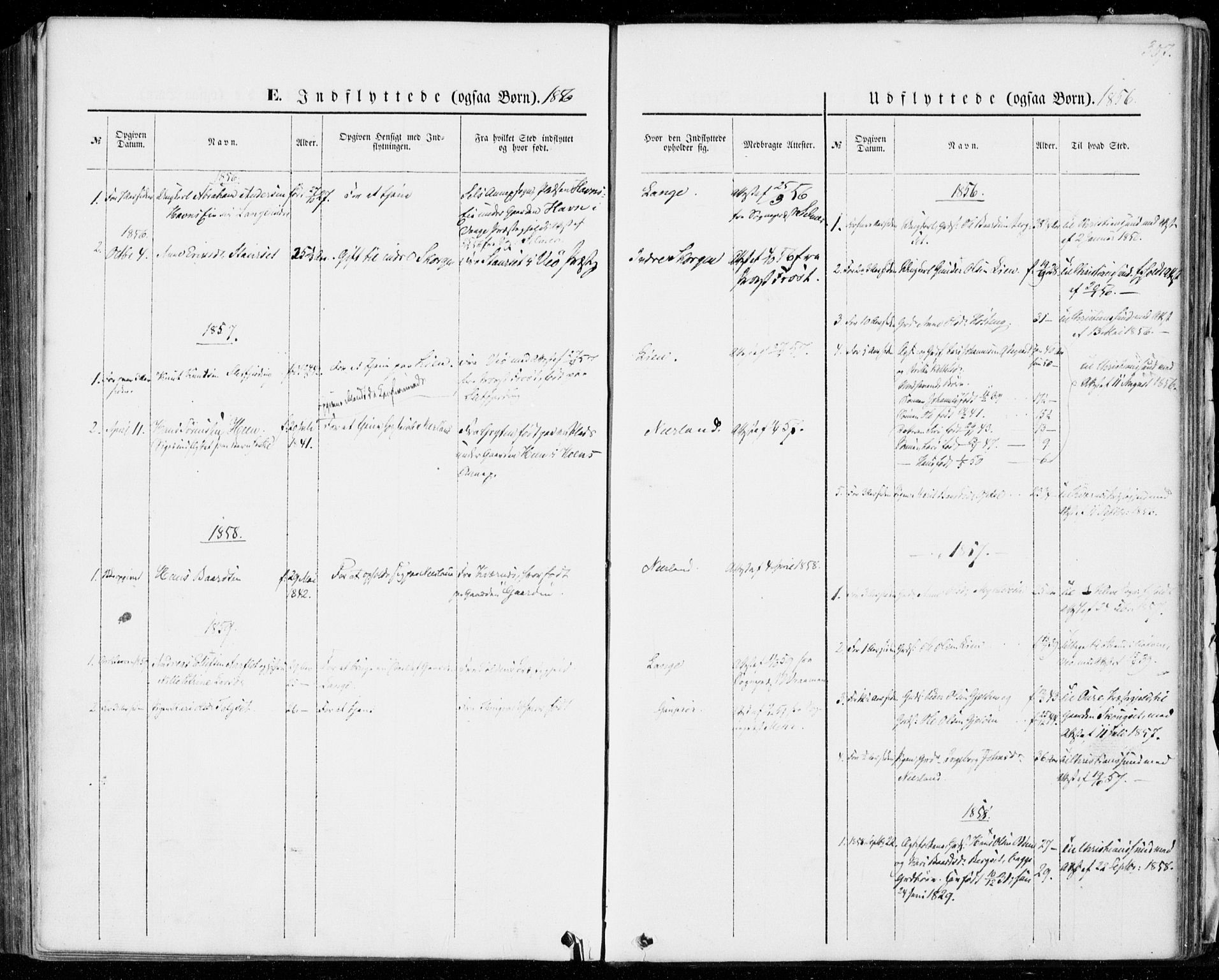 Ministerialprotokoller, klokkerbøker og fødselsregistre - Møre og Romsdal, SAT/A-1454/554/L0643: Parish register (official) no. 554A01, 1846-1879, p. 307