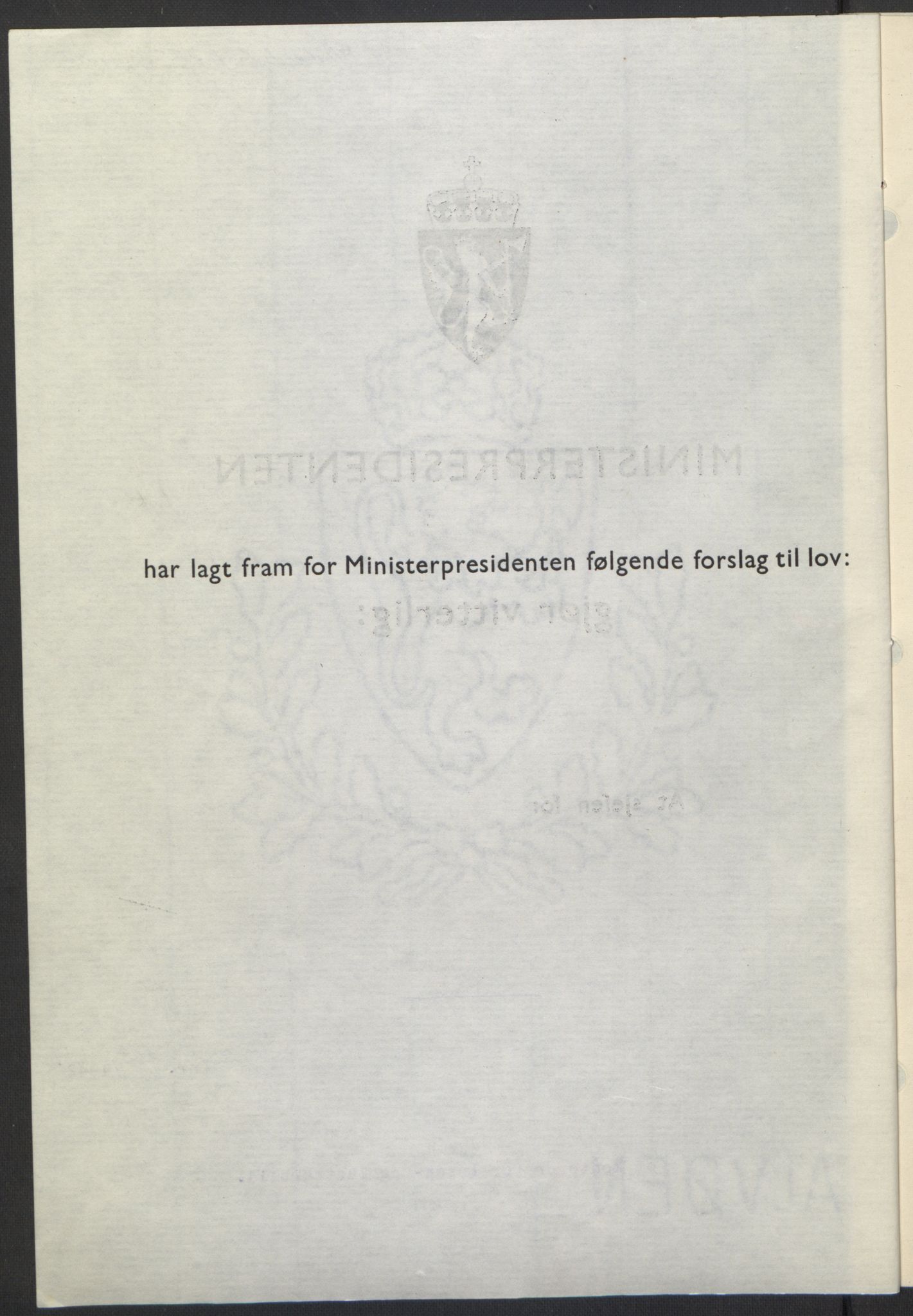 NS-administrasjonen 1940-1945 (Statsrådsekretariatet, de kommisariske statsråder mm), AV/RA-S-4279/D/Db/L0098: Lover II, 1942, p. 435