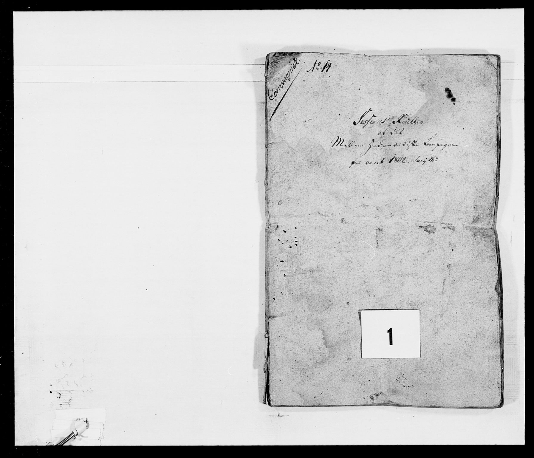 Generalitets- og kommissariatskollegiet, Det kongelige norske kommissariatskollegium, AV/RA-EA-5420/E/Eh/L0017: Opplandske dragonregiment, 1802-1805, p. 6