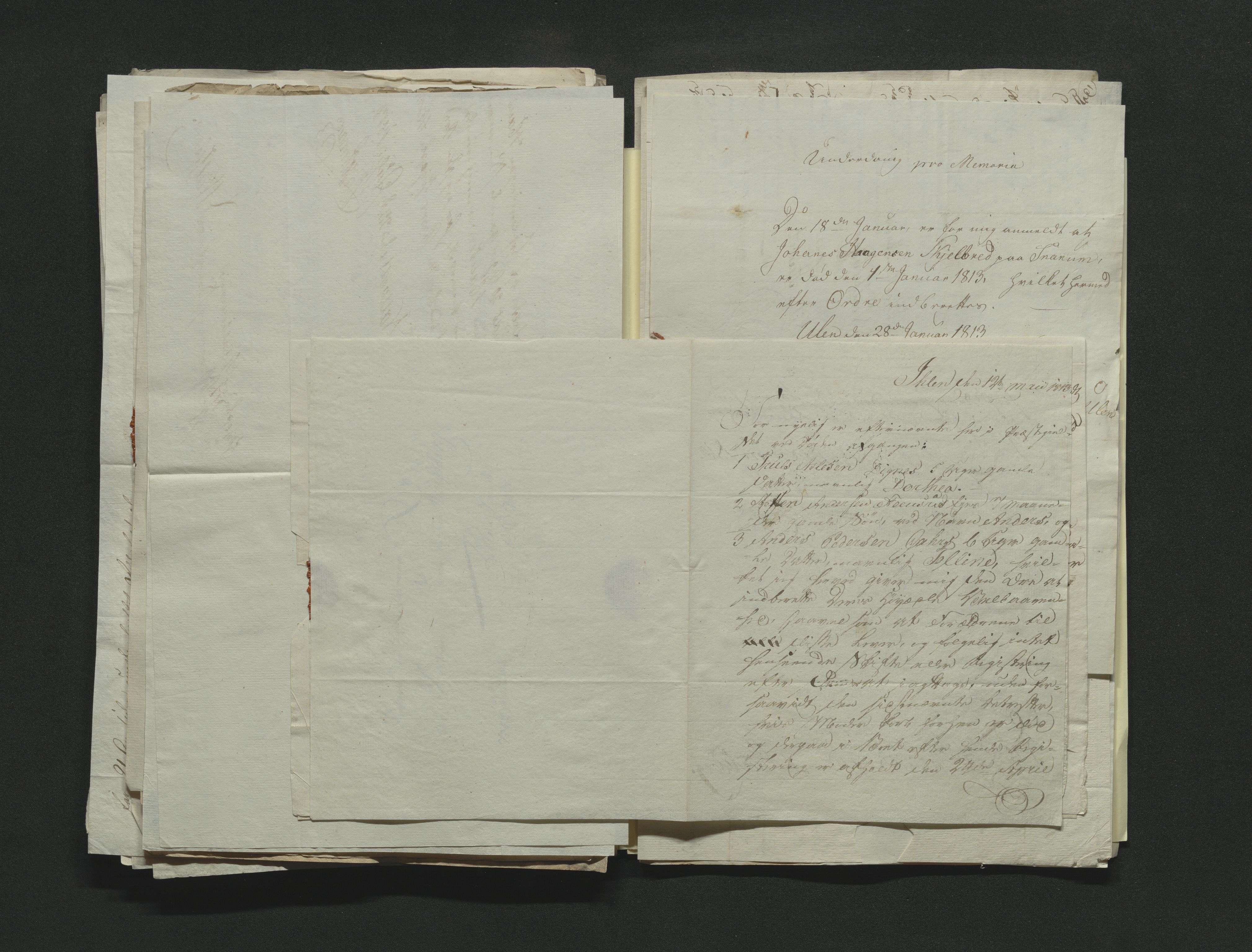 Eiker, Modum og Sigdal sorenskriveri, AV/SAKO-A-123/H/Ha/Hab/L0001: Dødsfallsmeldinger, 1812-1822, p. 97