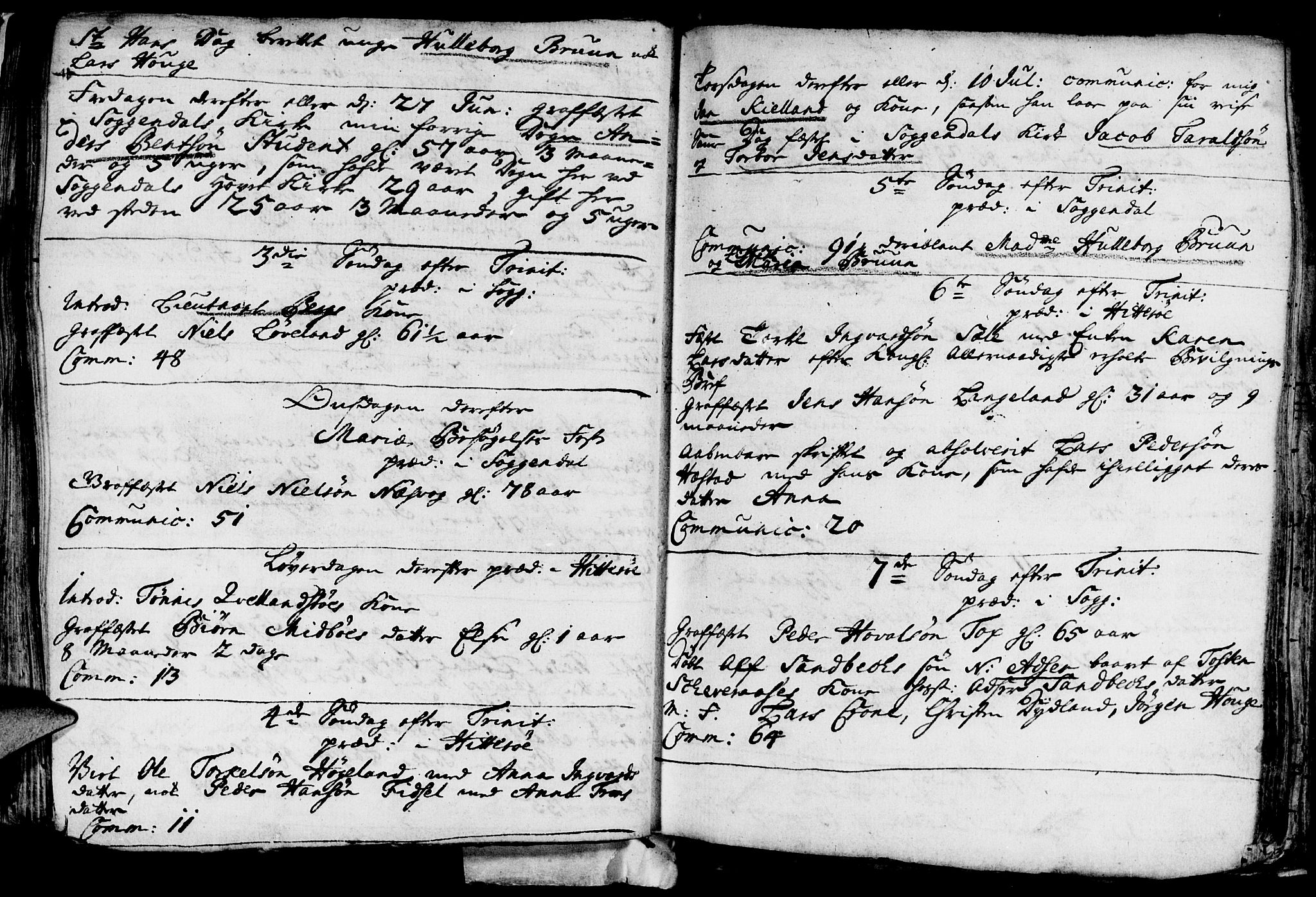 Sokndal sokneprestkontor, AV/SAST-A-101808: Parish register (official) no. A 1, 1729-1740