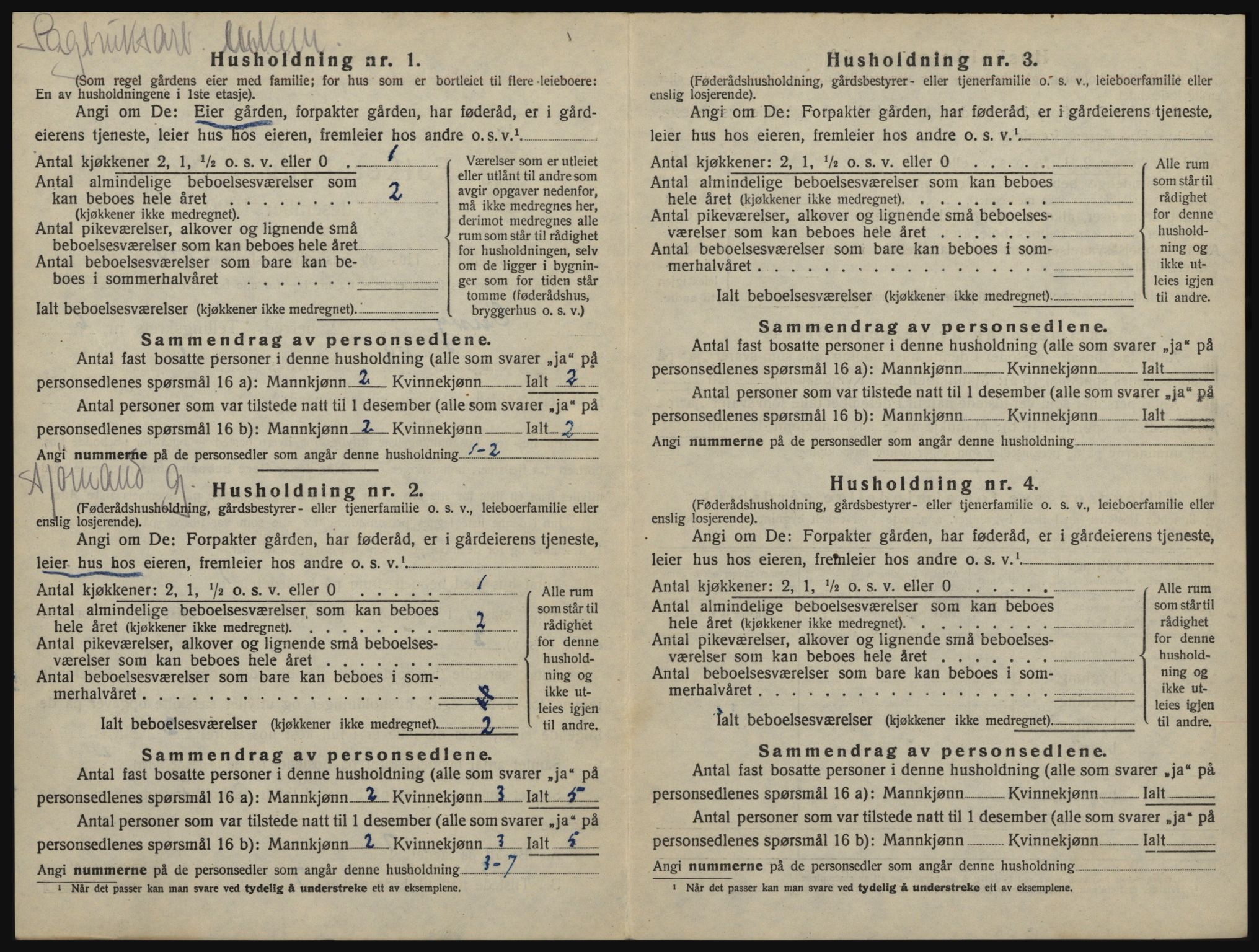 SAO, 1920 census for Onsøy, 1920, p. 1209