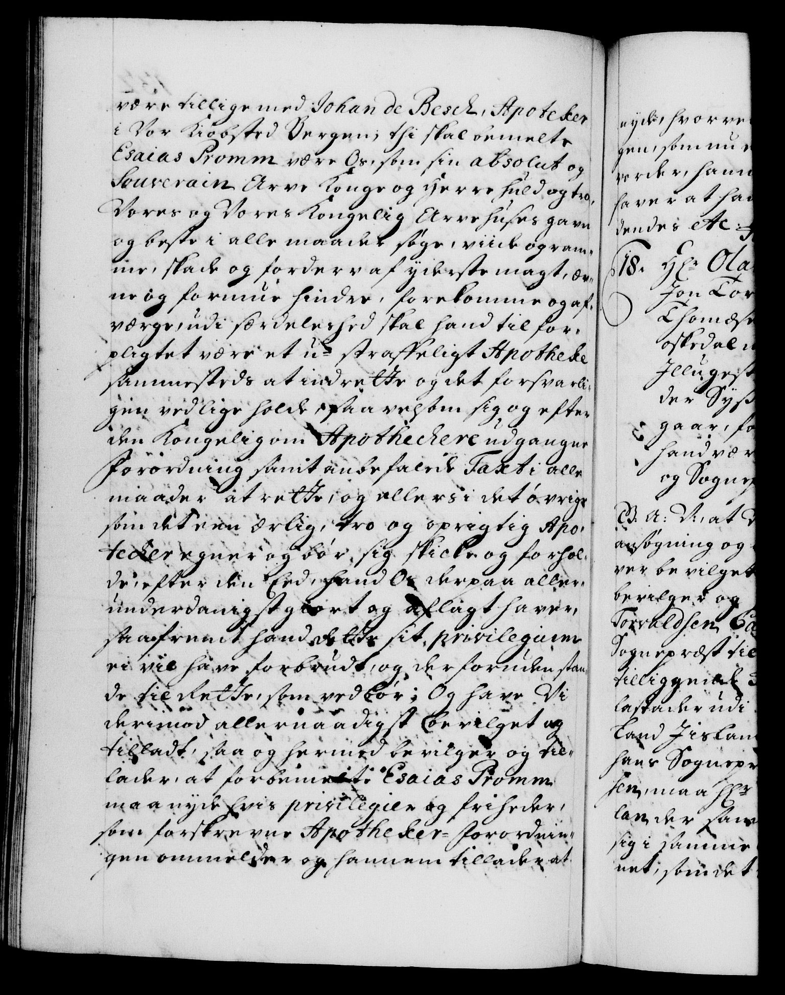 Danske Kanselli 1572-1799, AV/RA-EA-3023/F/Fc/Fca/Fcaa/L0019: Norske registre, 1704-1707, p. 132b