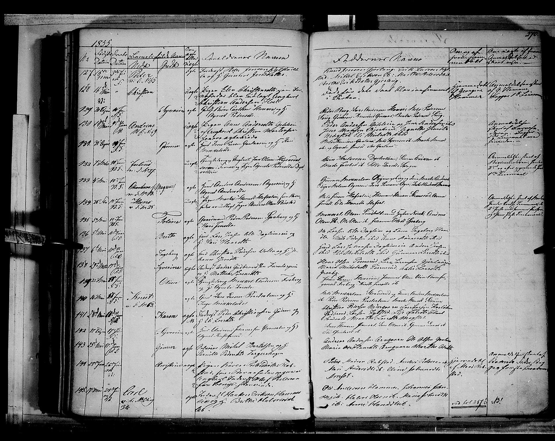 Vang prestekontor, Hedmark, AV/SAH-PREST-008/H/Ha/Haa/L0010: Parish register (official) no. 10, 1841-1855, p. 270