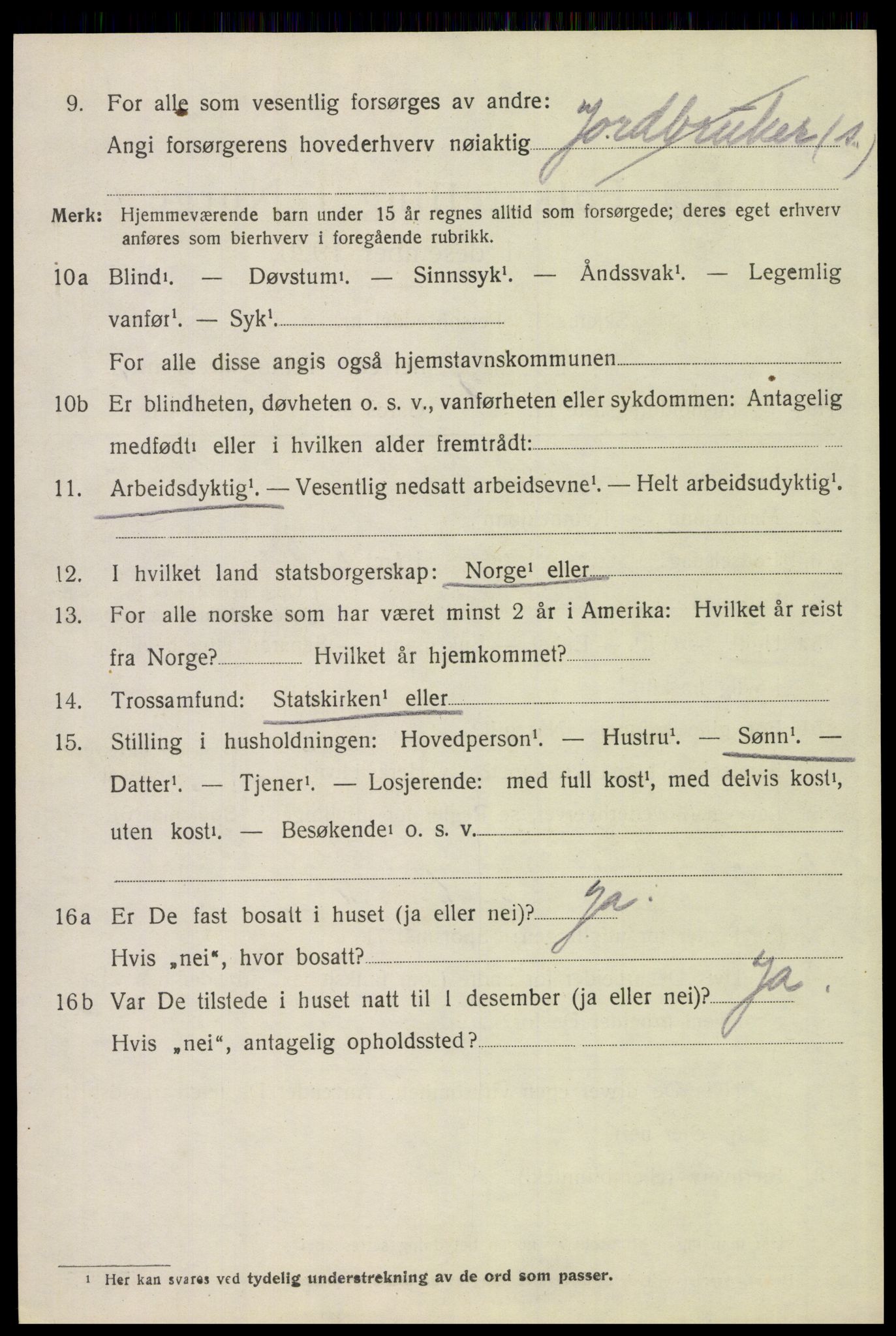 SAH, 1920 census for Eidskog, 1920, p. 13638