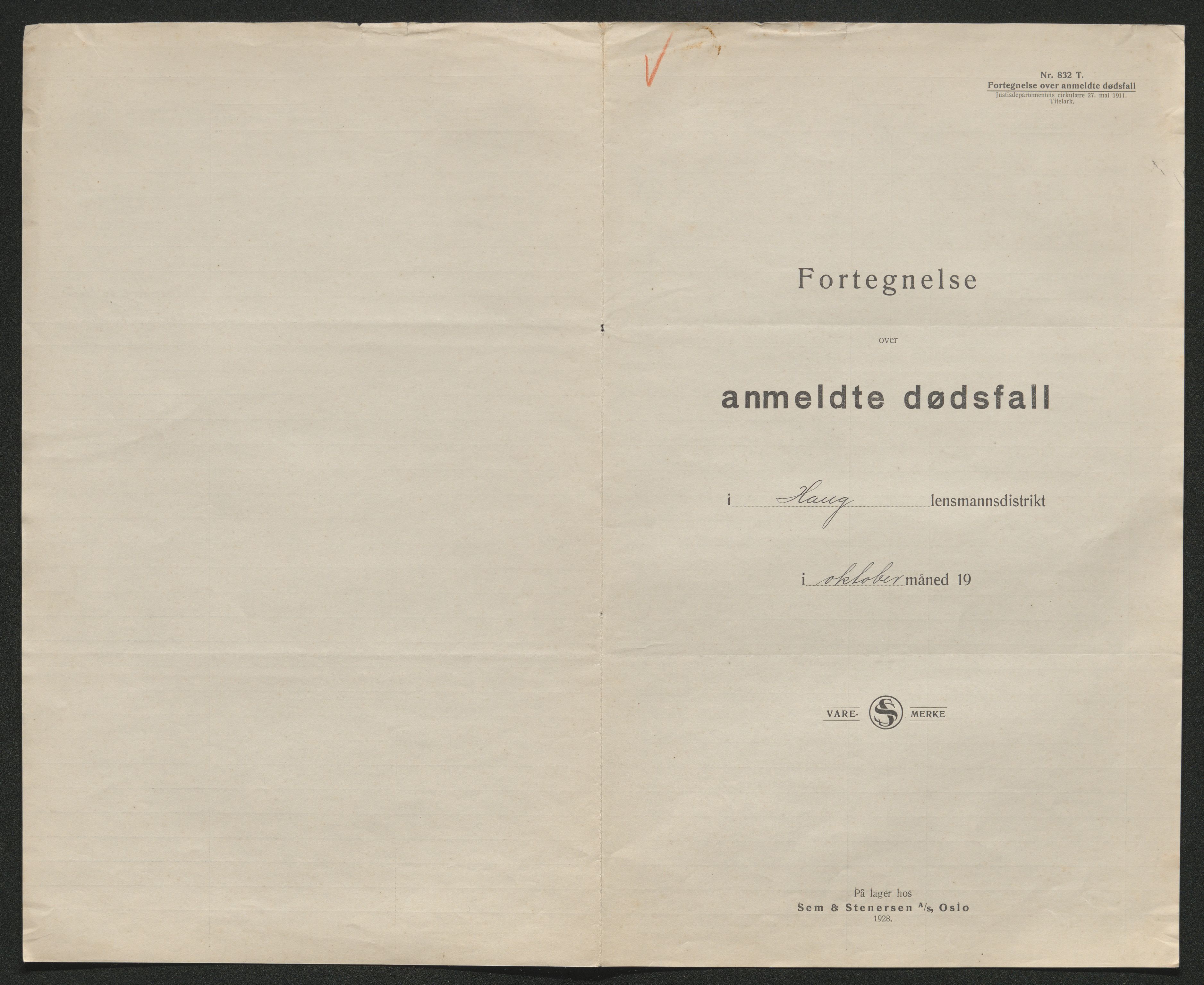 Eiker, Modum og Sigdal sorenskriveri, AV/SAKO-A-123/H/Ha/Hab/L0045: Dødsfallsmeldinger, 1928-1929, p. 1069