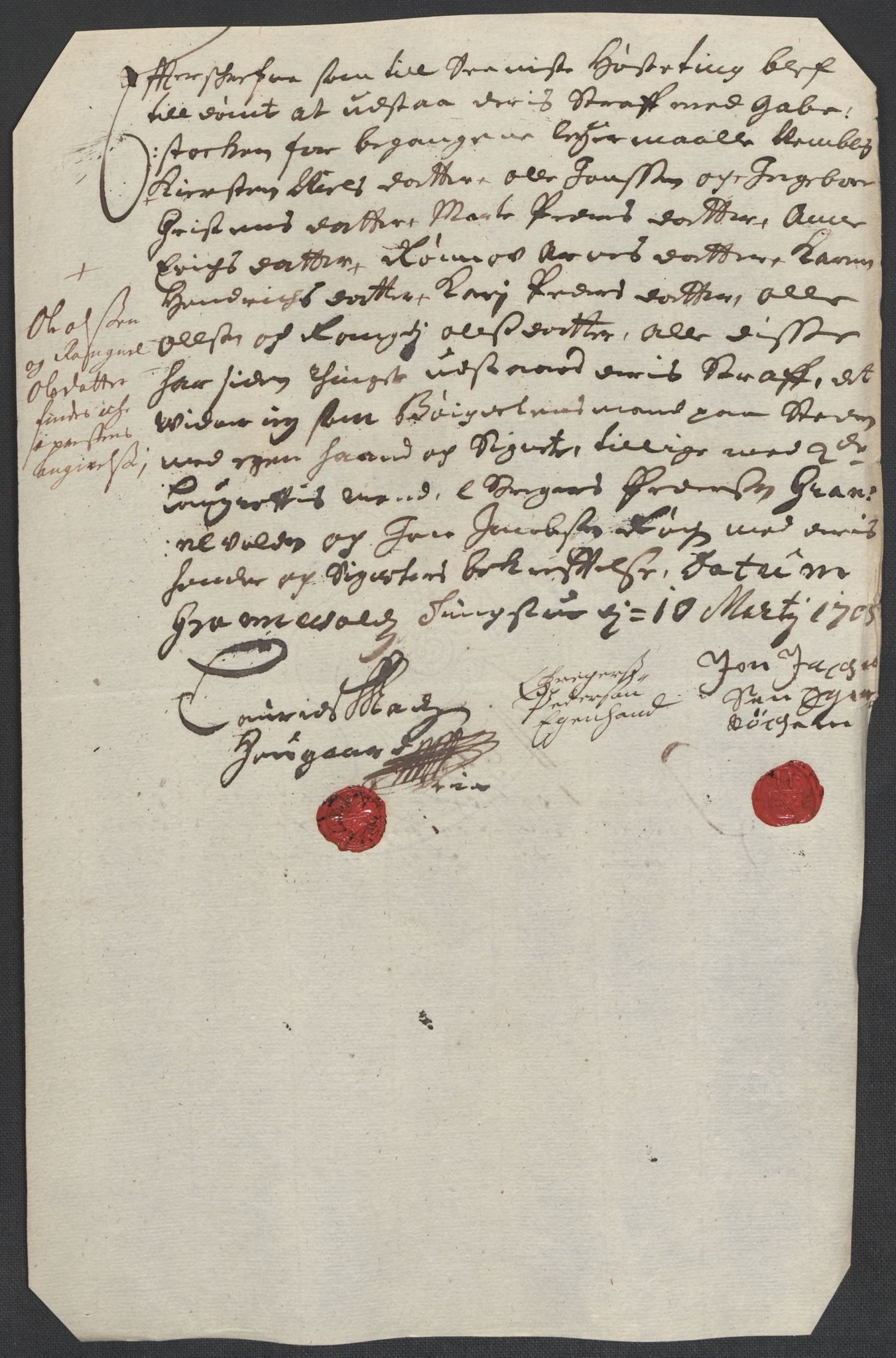 Rentekammeret inntil 1814, Reviderte regnskaper, Fogderegnskap, AV/RA-EA-4092/R18/L1302: Fogderegnskap Hadeland, Toten og Valdres, 1704, p. 109