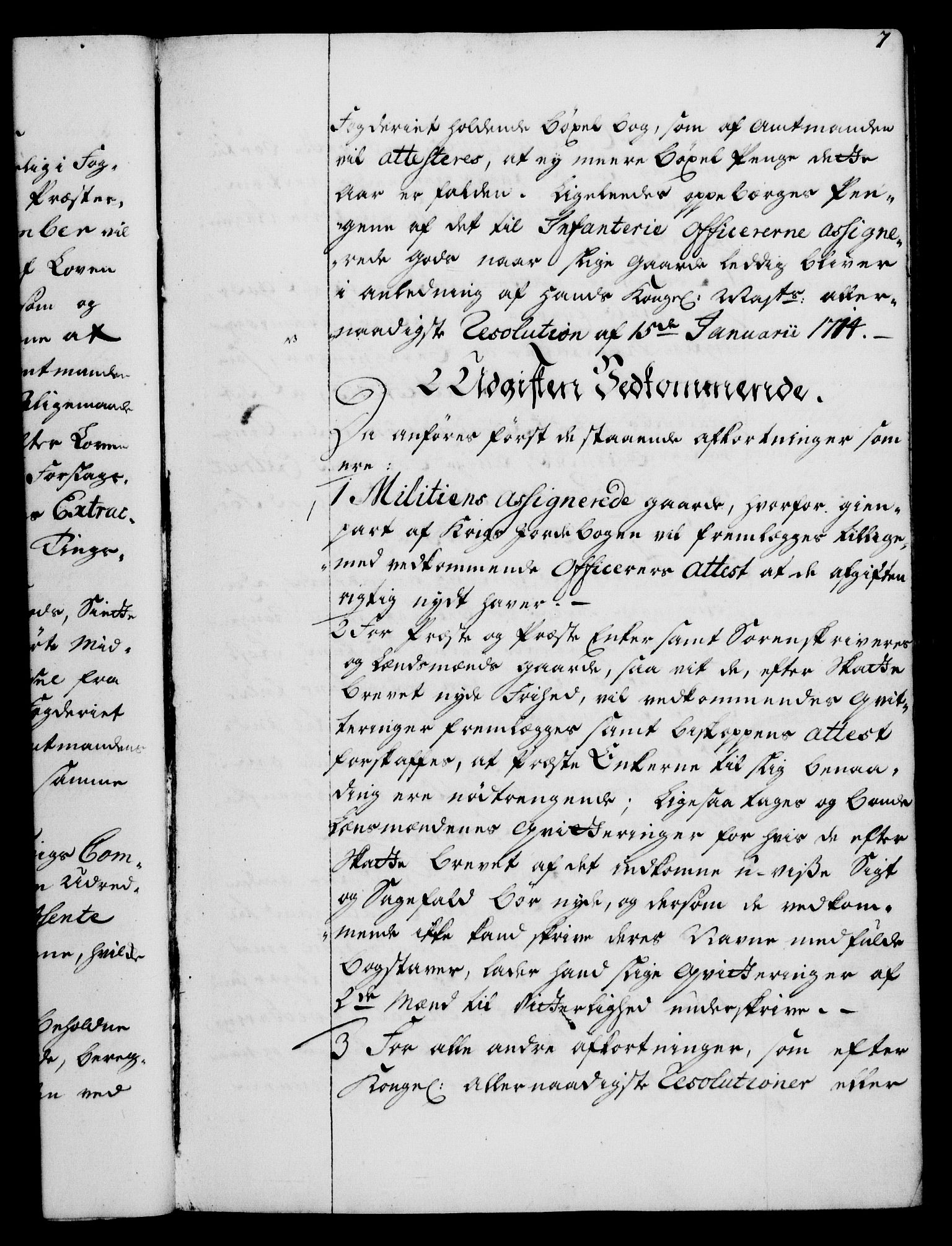 Rentekammeret, Kammerkanselliet, RA/EA-3111/G/Gg/Ggi/L0003: Norsk instruksjonsprotokoll med register (merket RK 53.36), 1751-1775, p. 7