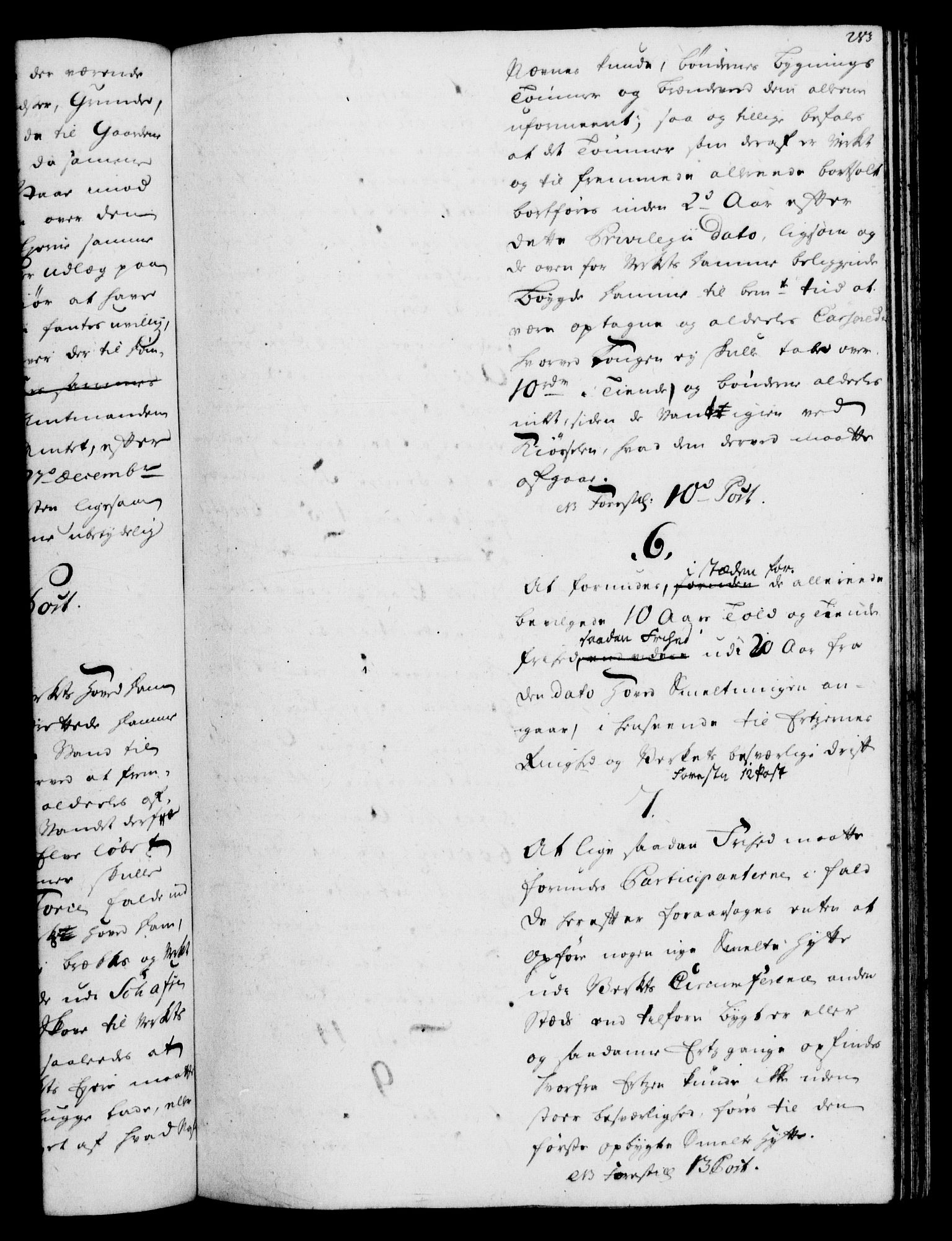 Rentekammeret, Kammerkanselliet, AV/RA-EA-3111/G/Gh/Gha/L0032: Norsk ekstraktmemorialprotokoll (merket RK 53.77), 1753-1755, p. 283