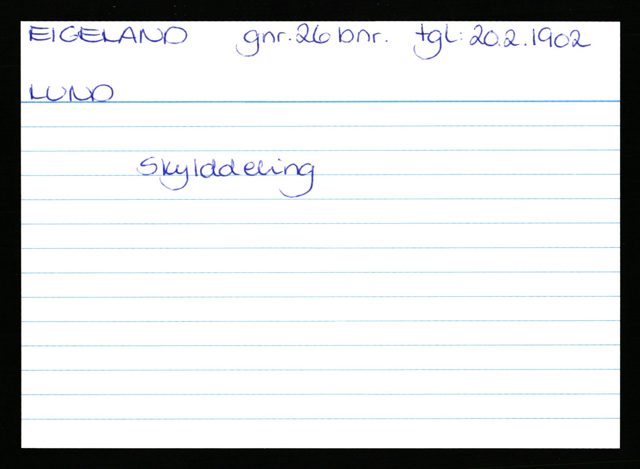 Statsarkivet i Stavanger, AV/SAST-A-101971/03/Y/Yk/L0008: Registerkort sortert etter gårdsnavn: Eig - Erlien, 1750-1930, p. 184