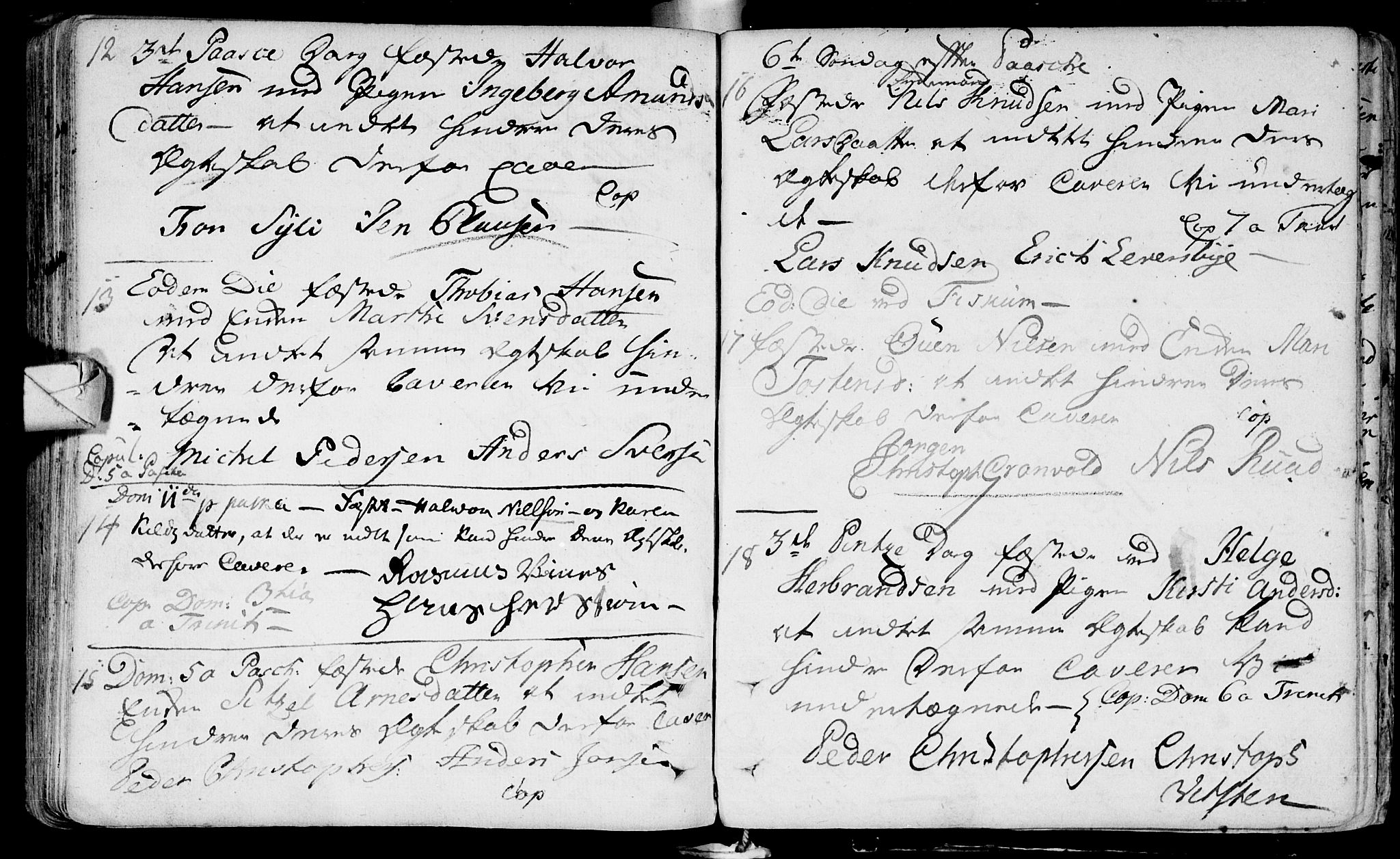 Eiker kirkebøker, AV/SAKO-A-4/F/Fa/L0005: Parish register (official) no. I 5 /1, 1705-1759