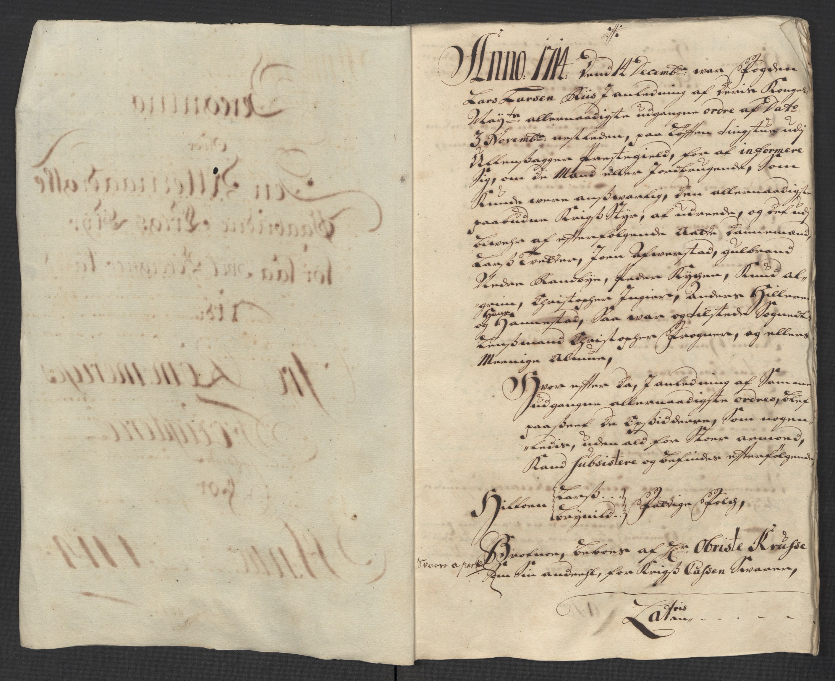 Rentekammeret inntil 1814, Reviderte regnskaper, Fogderegnskap, AV/RA-EA-4092/R12/L0723: Fogderegnskap Øvre Romerike, 1713-1714, p. 272