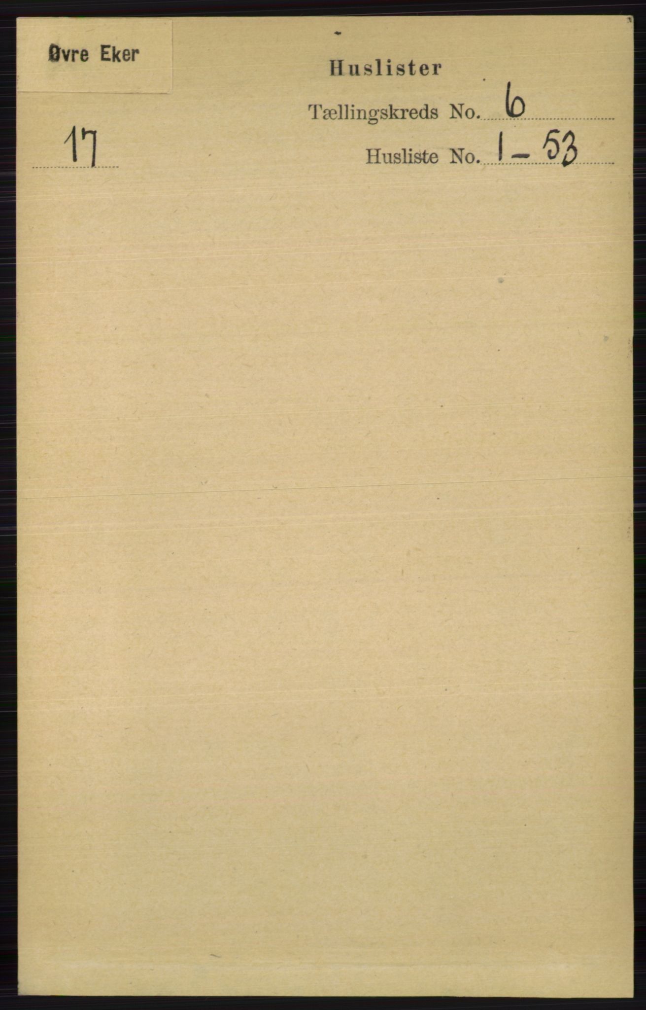 RA, 1891 census for 0624 Øvre Eiker, 1891, p. 2181