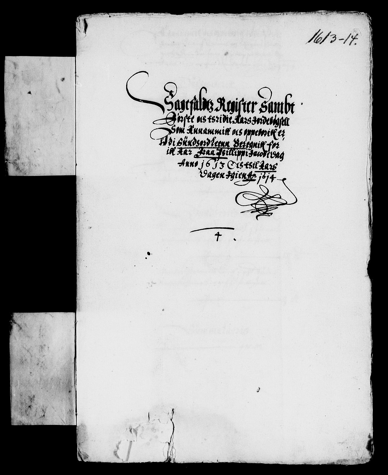 Rentekammeret inntil 1814, Reviderte regnskaper, Lensregnskaper, RA/EA-5023/R/Rb/Rbt/L0014: Bergenhus len, 1610-1614