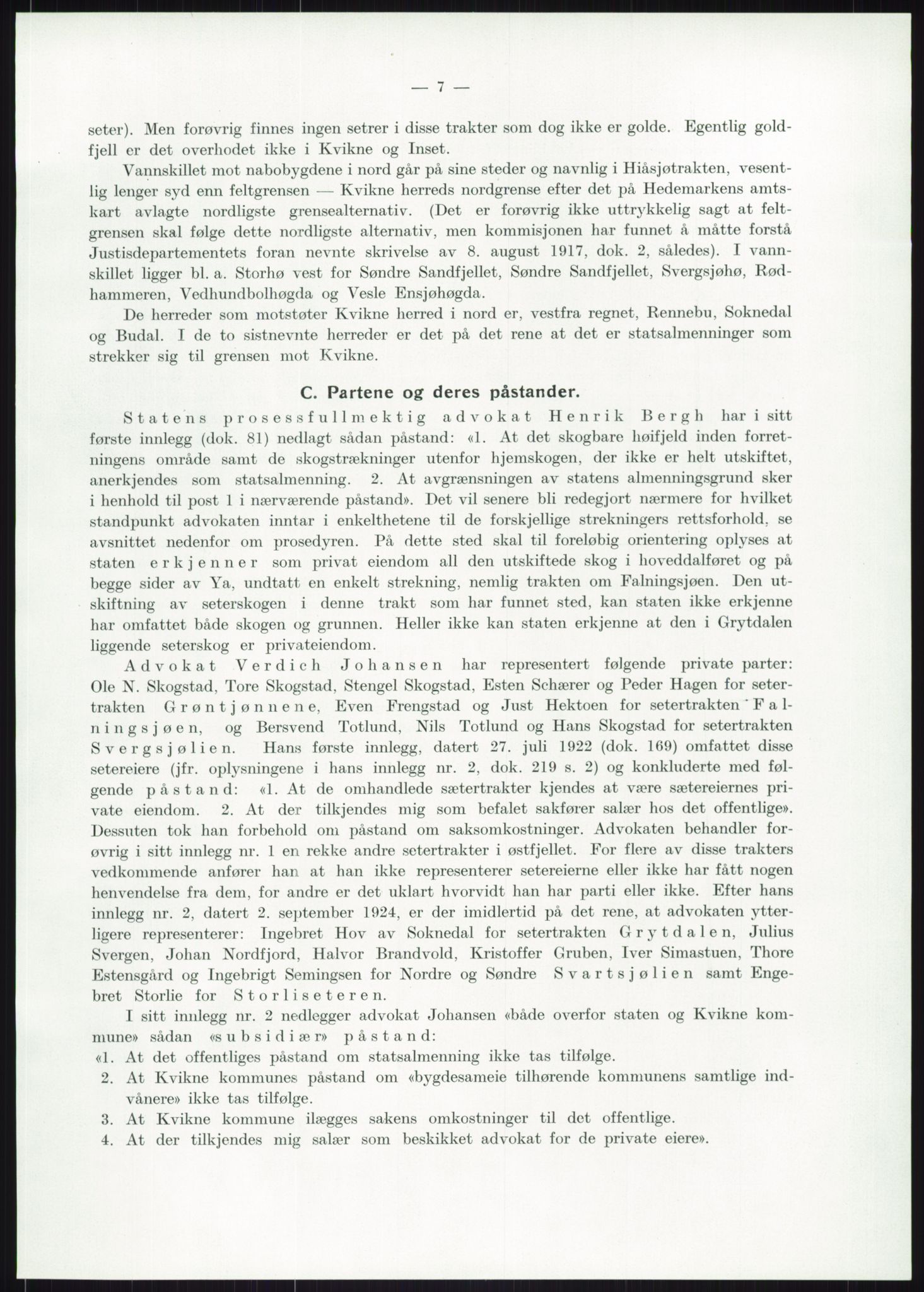 Høyfjellskommisjonen, RA/S-1546/X/Xa/L0001: Nr. 1-33, 1909-1953, p. 4105