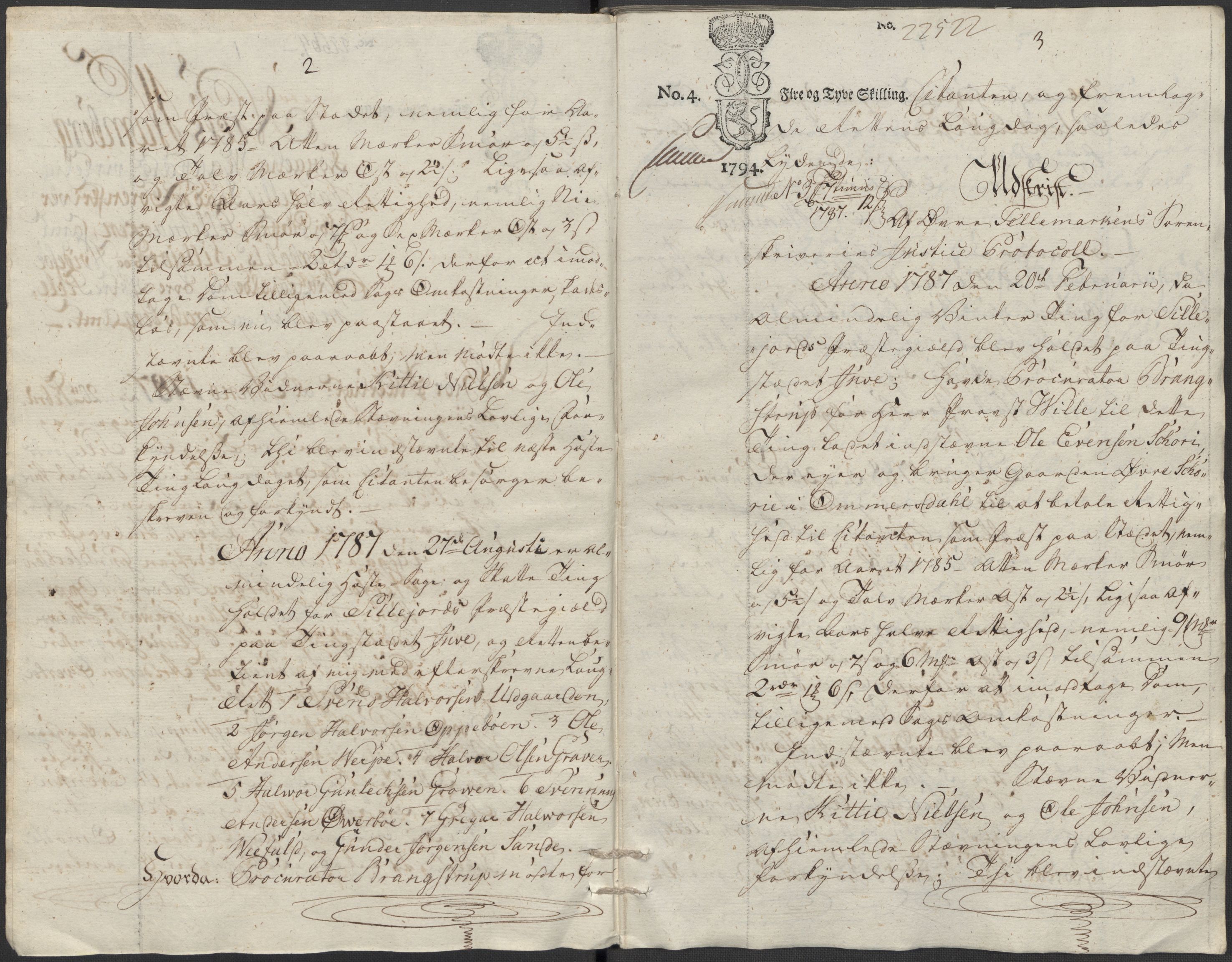 Riksarkivets diplomsamling, AV/RA-EA-5965/F15/L0029: Prestearkiv - Telemark, 1601-1793, p. 24