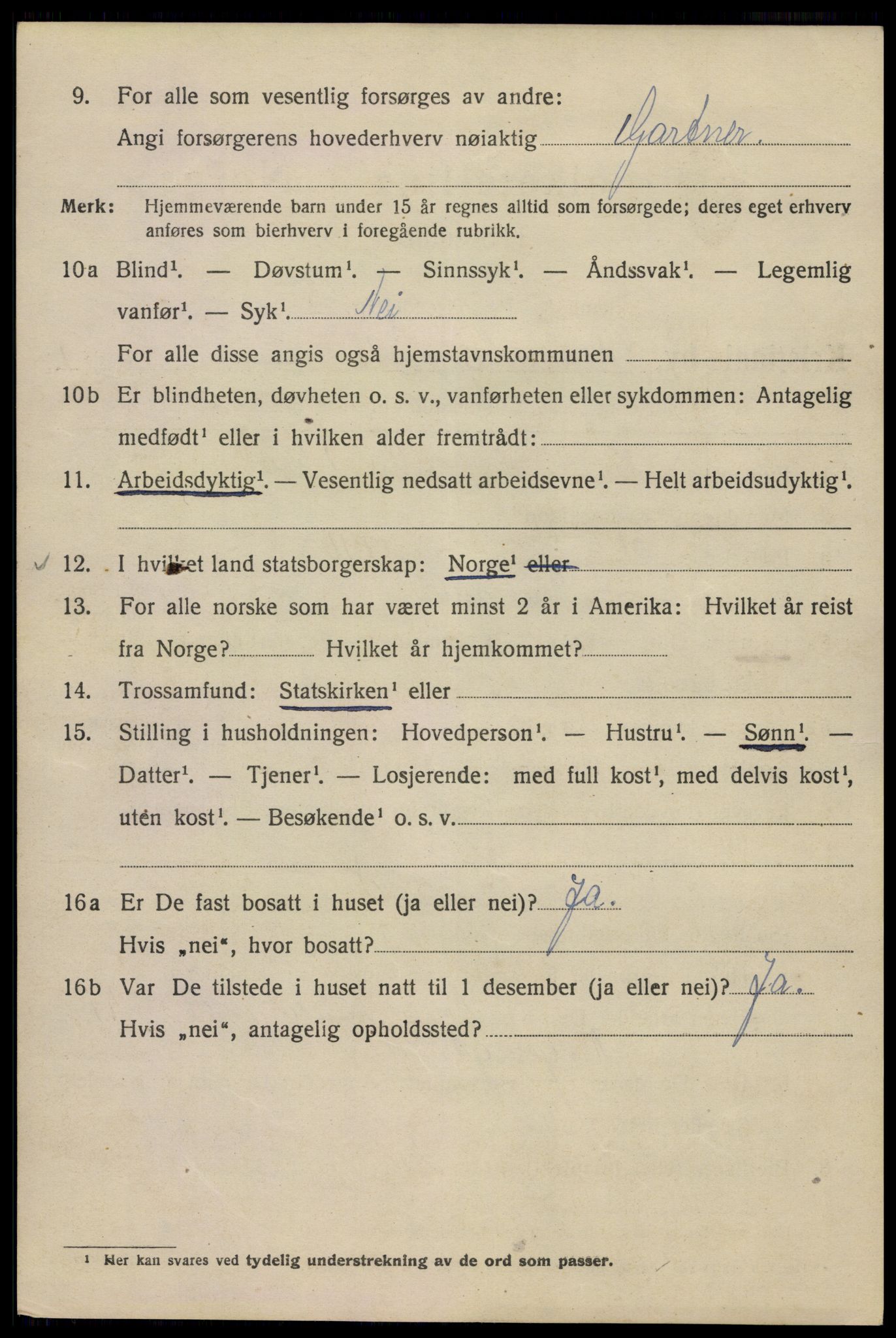 SAO, 1920 census for Kristiania, 1920, p. 197184