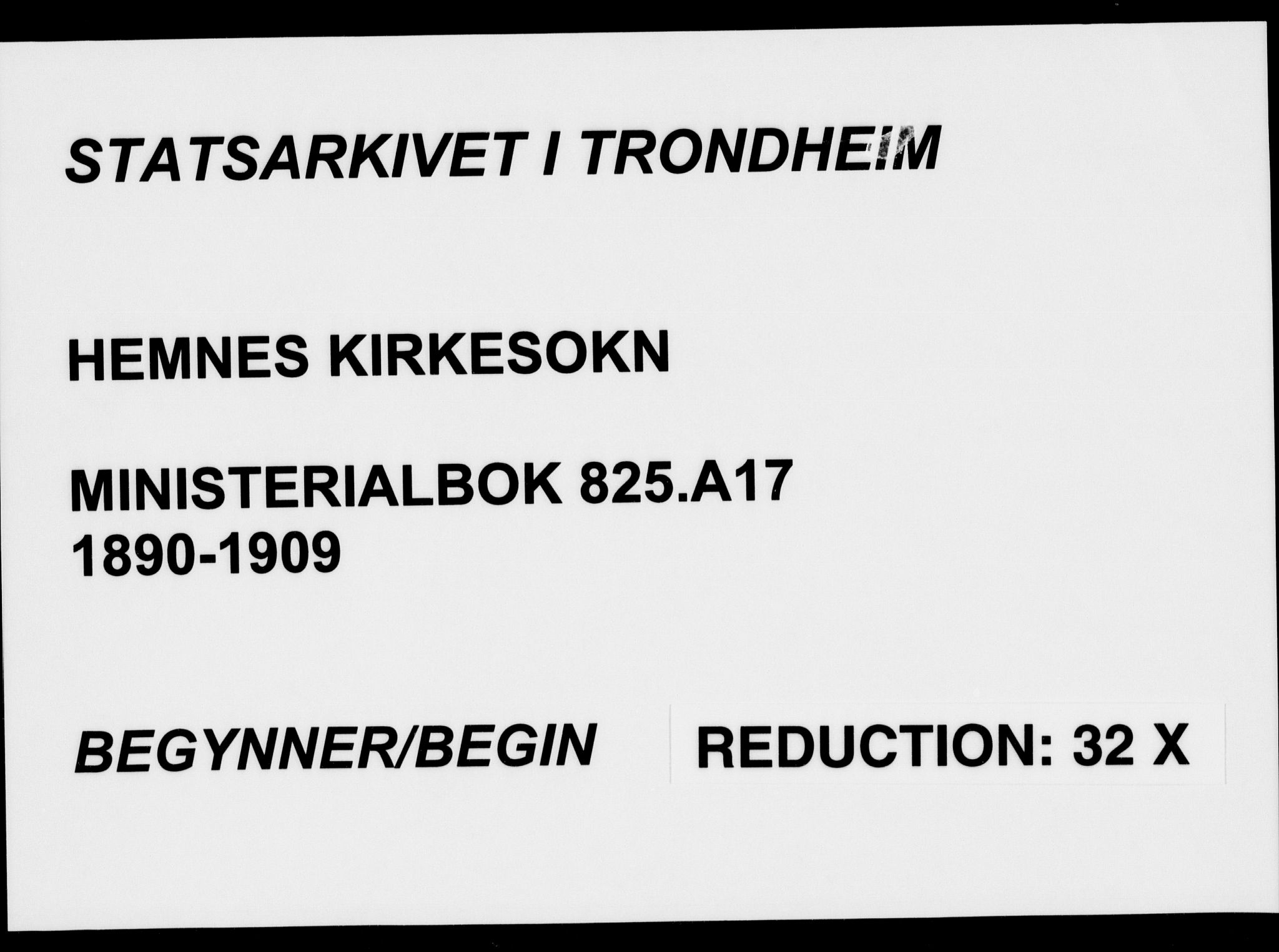 Ministerialprotokoller, klokkerbøker og fødselsregistre - Nordland, SAT/A-1459/825/L0363: Parish register (official) no. 825A17, 1890-1909