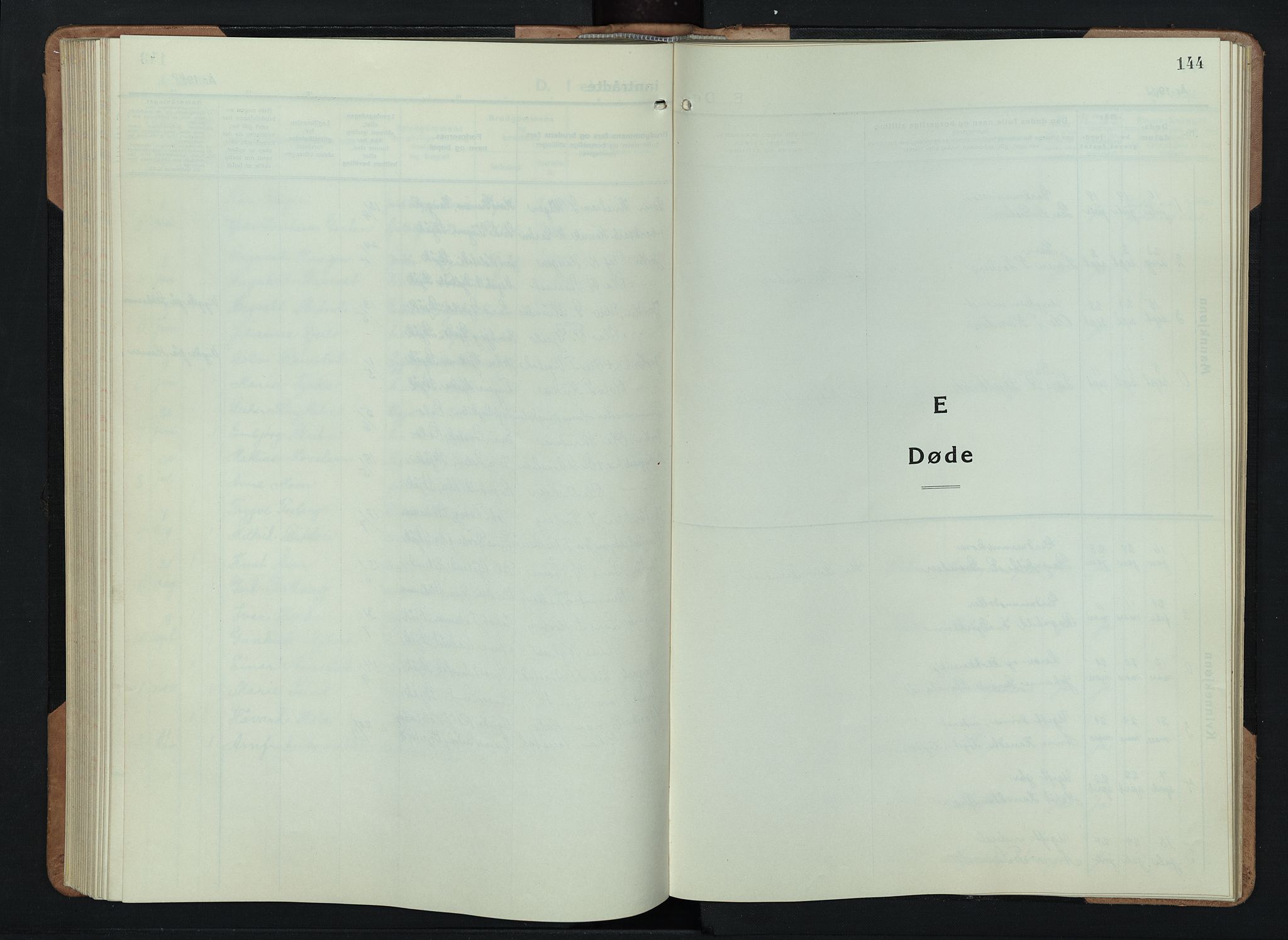 Skjåk prestekontor, AV/SAH-PREST-072/H/Ha/Hab/L0006: Parish register (copy) no. 6, 1933-1954, p. 144