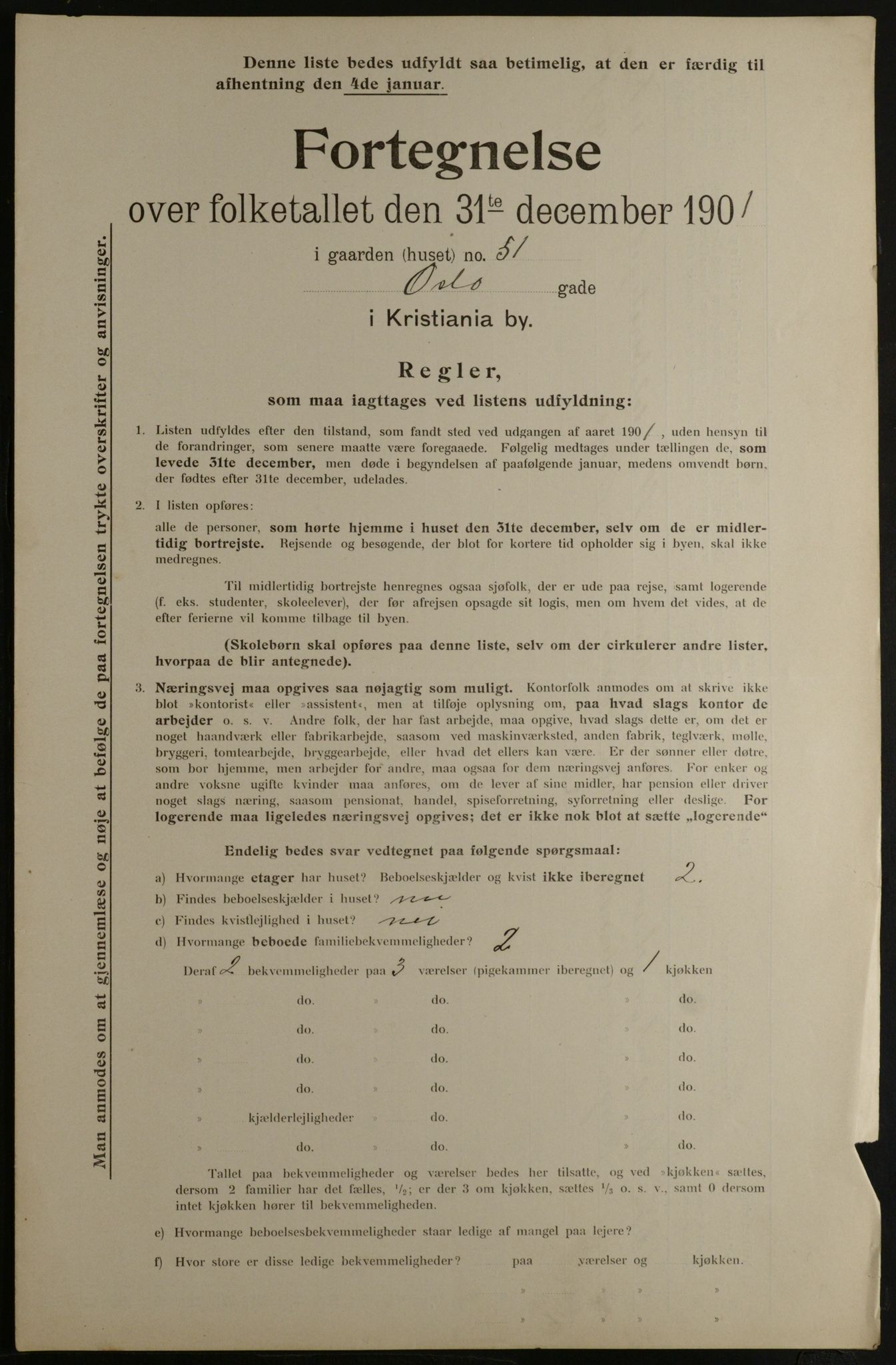 OBA, Municipal Census 1901 for Kristiania, 1901, p. 11862