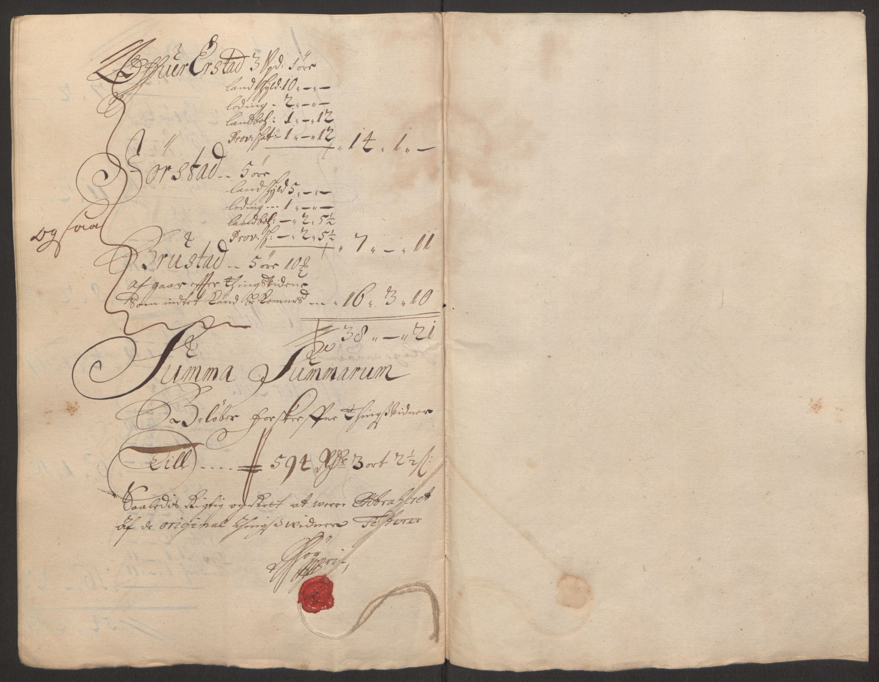Rentekammeret inntil 1814, Reviderte regnskaper, Fogderegnskap, RA/EA-4092/R63/L4308: Fogderegnskap Inderøy, 1692-1694, p. 229