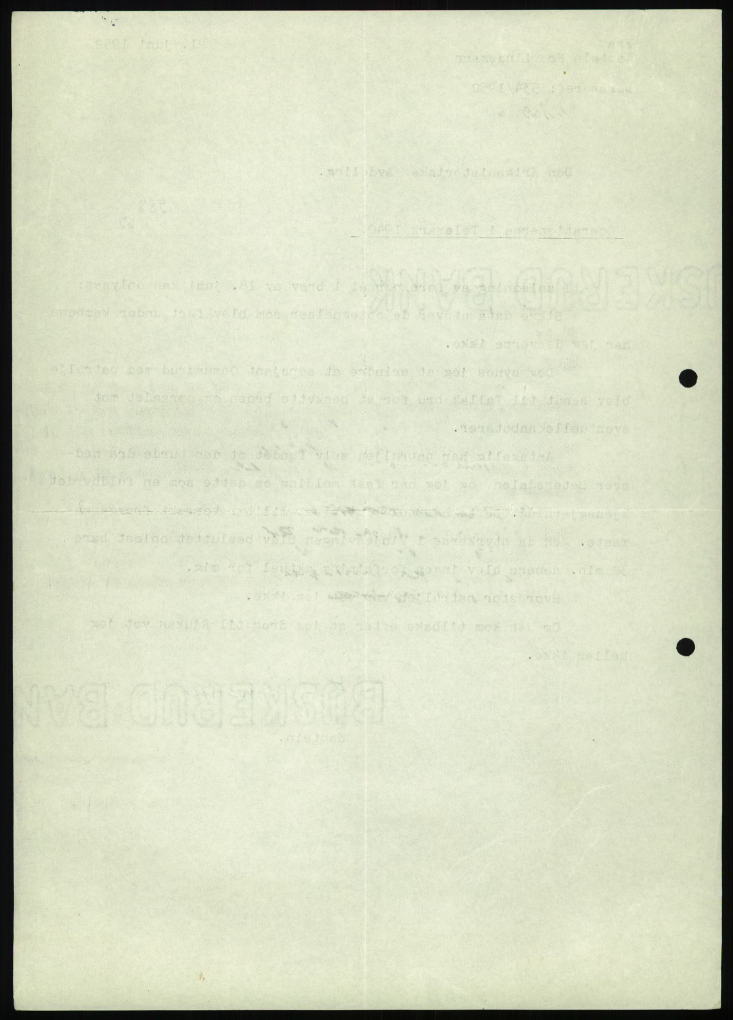 Forsvaret, Forsvarets krigshistoriske avdeling, AV/RA-RAFA-2017/Y/Yb/L0056: II-C-11-136-139  -  1. Divisjon, 1940-1957, p. 1801