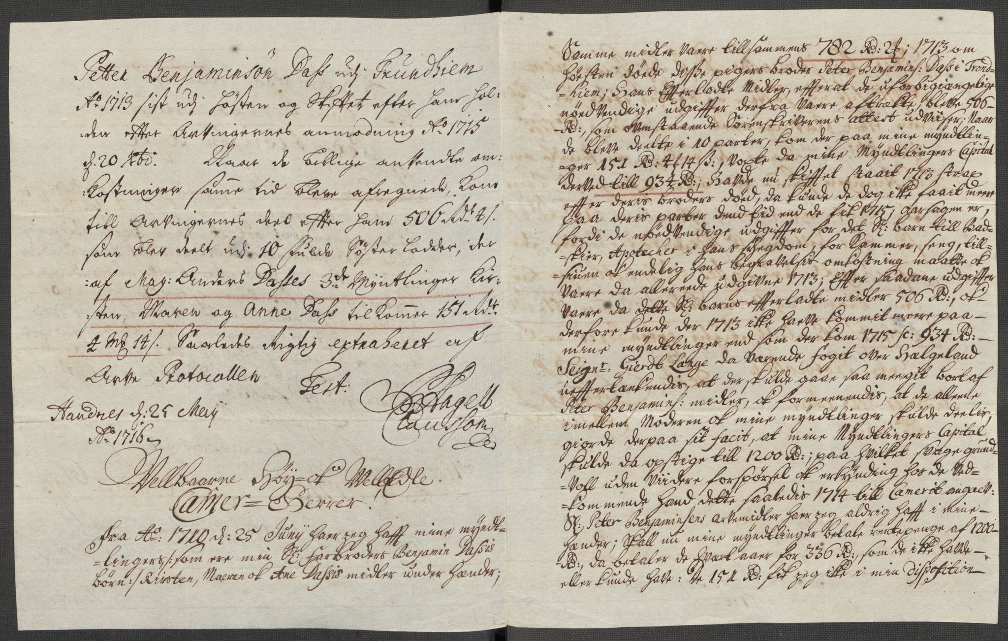 Rentekammeret inntil 1814, Reviderte regnskaper, Fogderegnskap, AV/RA-EA-4092/R65/L4514: Fogderegnskap Helgeland, 1716, p. 191