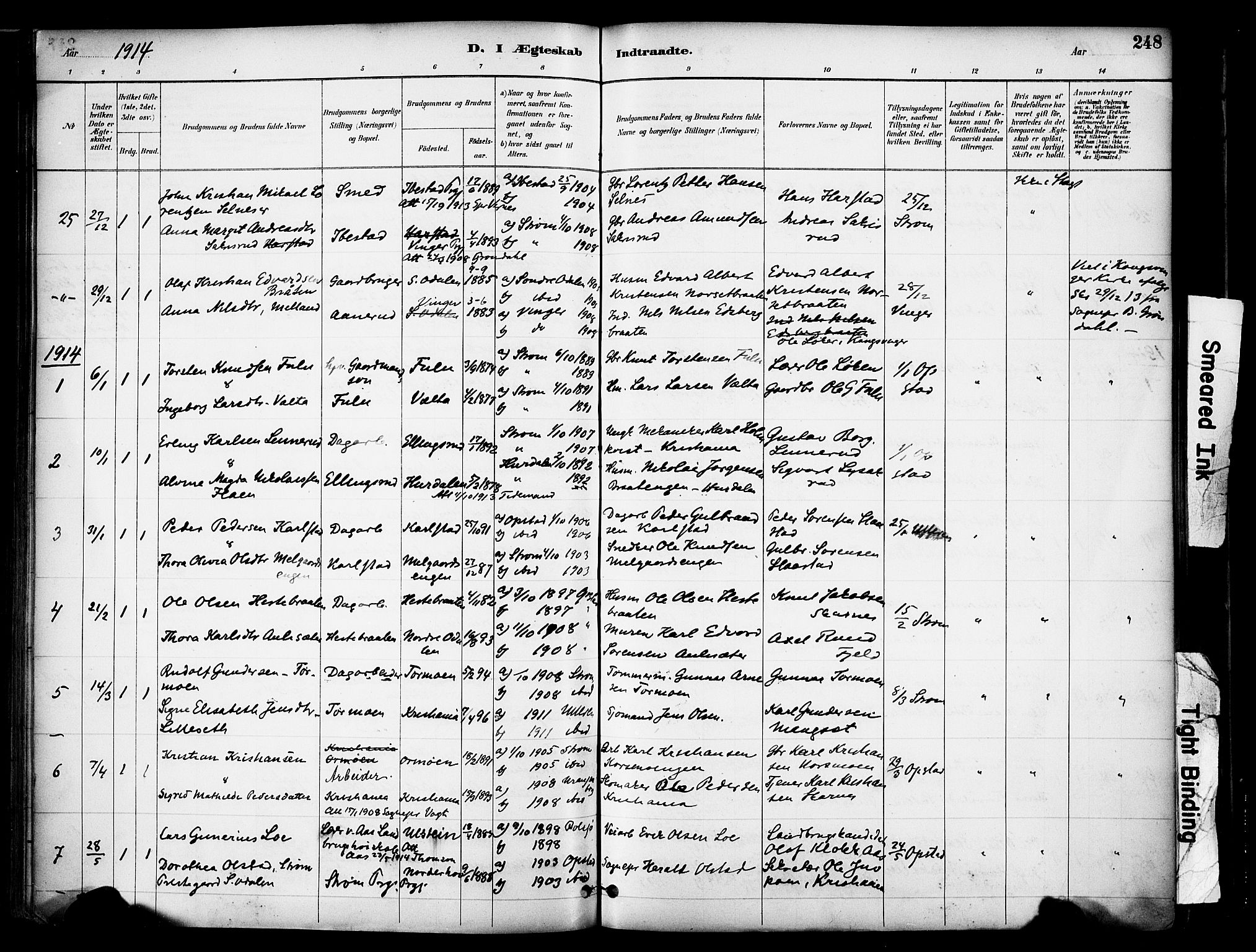 Sør-Odal prestekontor, SAH/PREST-030/H/Ha/Haa/L0007: Parish register (official) no. 7, 1886-1925, p. 248