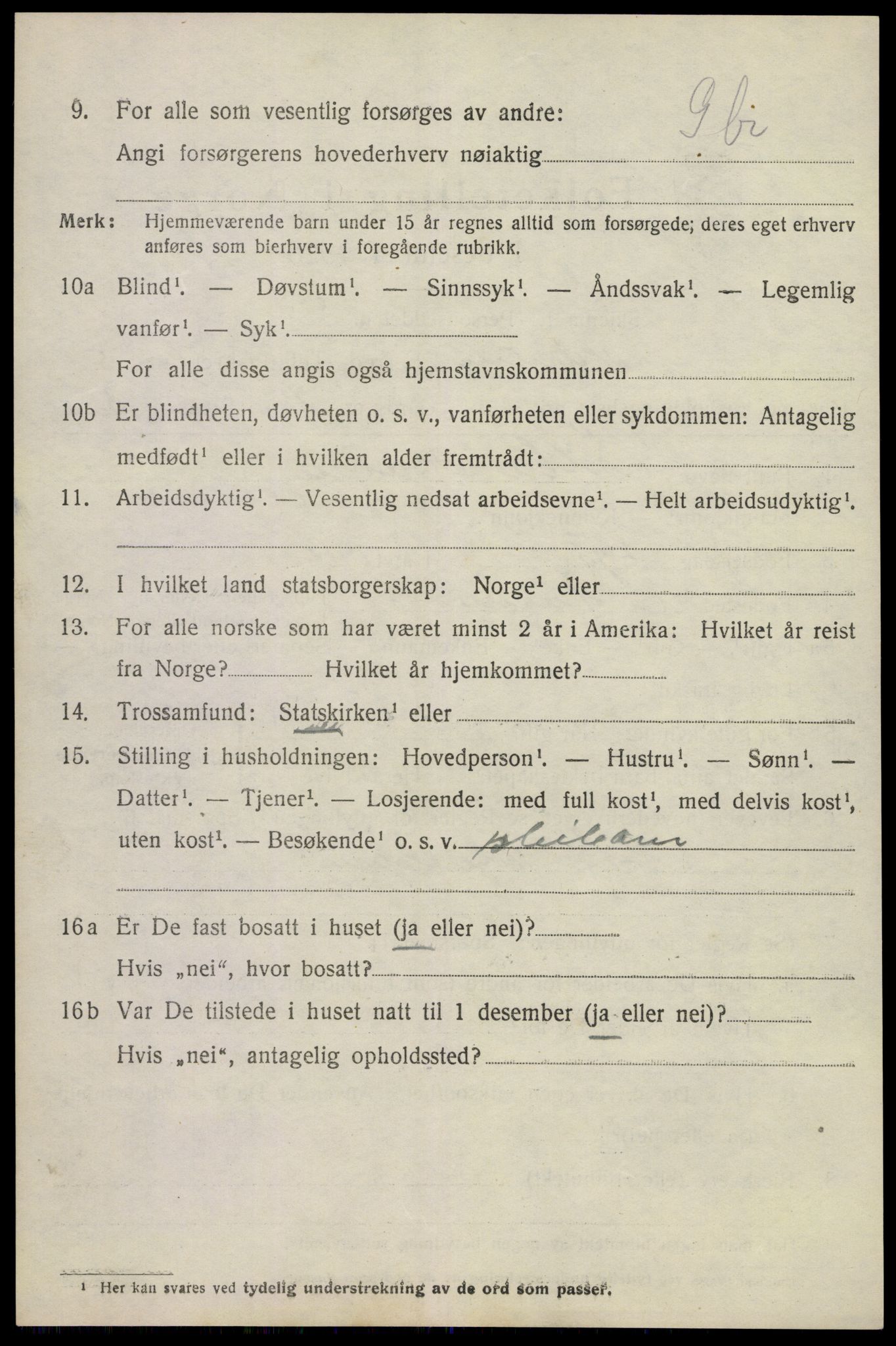 SAKO, 1920 census for Hurum, 1920, p. 6121