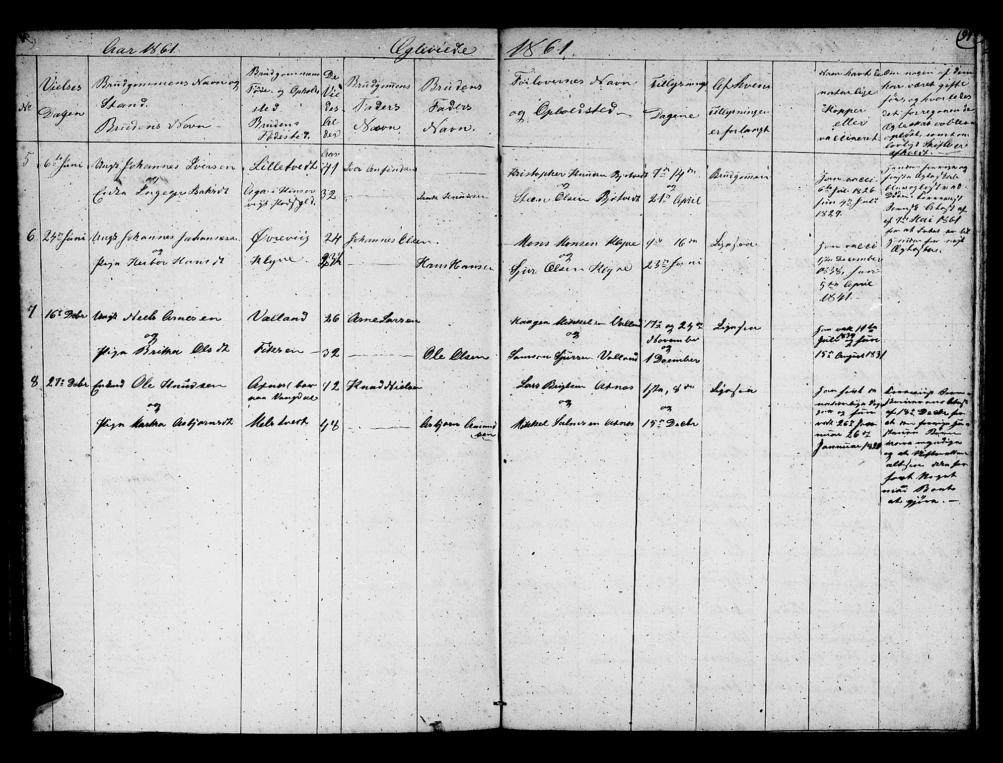 Kvam sokneprestembete, AV/SAB-A-76201/H/Hab: Parish register (copy) no. C 1, 1852-1862, p. 97