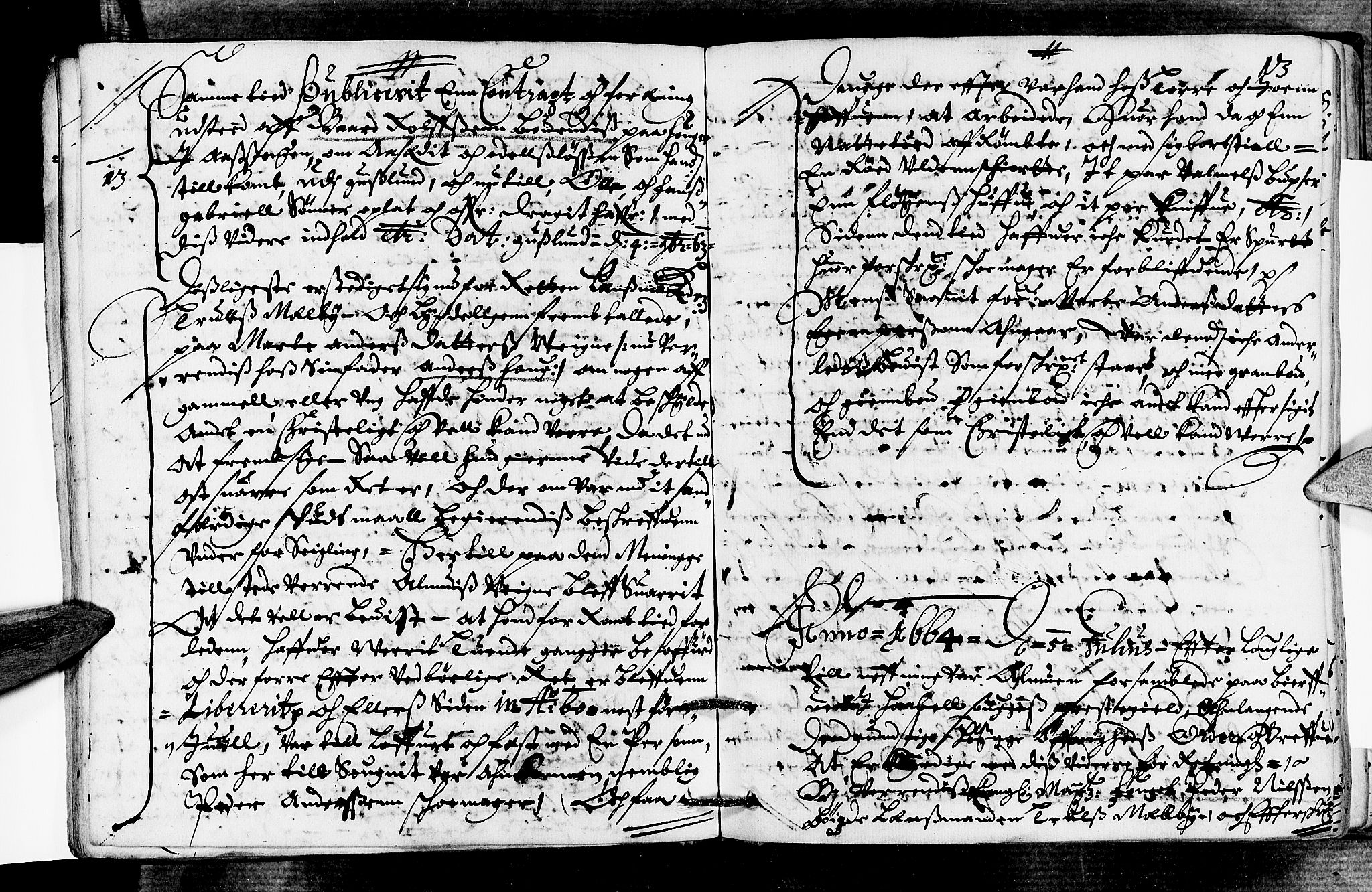 Moss sorenskriveri, AV/SAO-A-10168, 1664-1666, p. 12b-13a