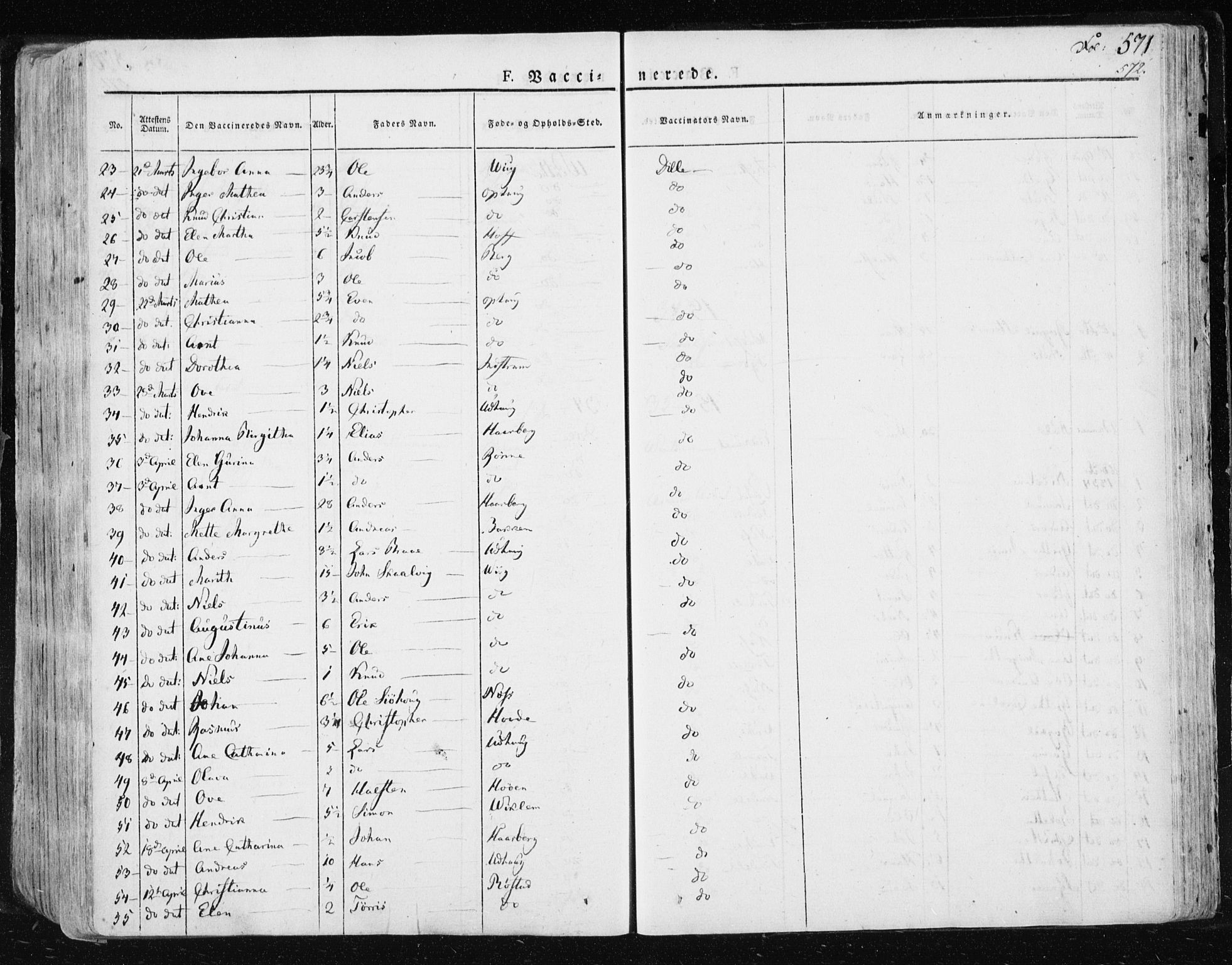 Ministerialprotokoller, klokkerbøker og fødselsregistre - Sør-Trøndelag, SAT/A-1456/659/L0735: Parish register (official) no. 659A05, 1826-1841, p. 571