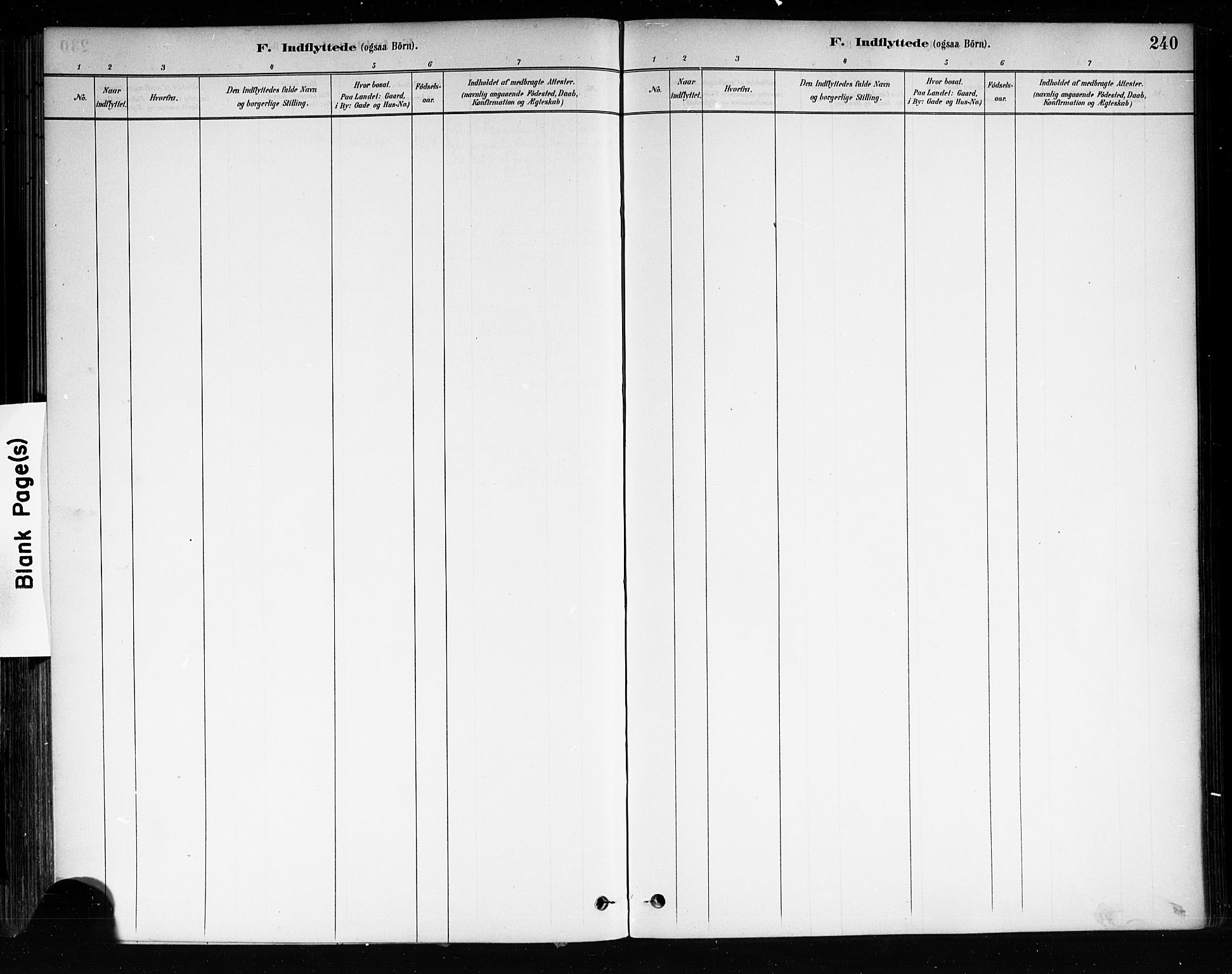 Brevik kirkebøker, SAKO/A-255/F/Fa/L0007: Parish register (official) no. 7, 1882-1900, p. 240