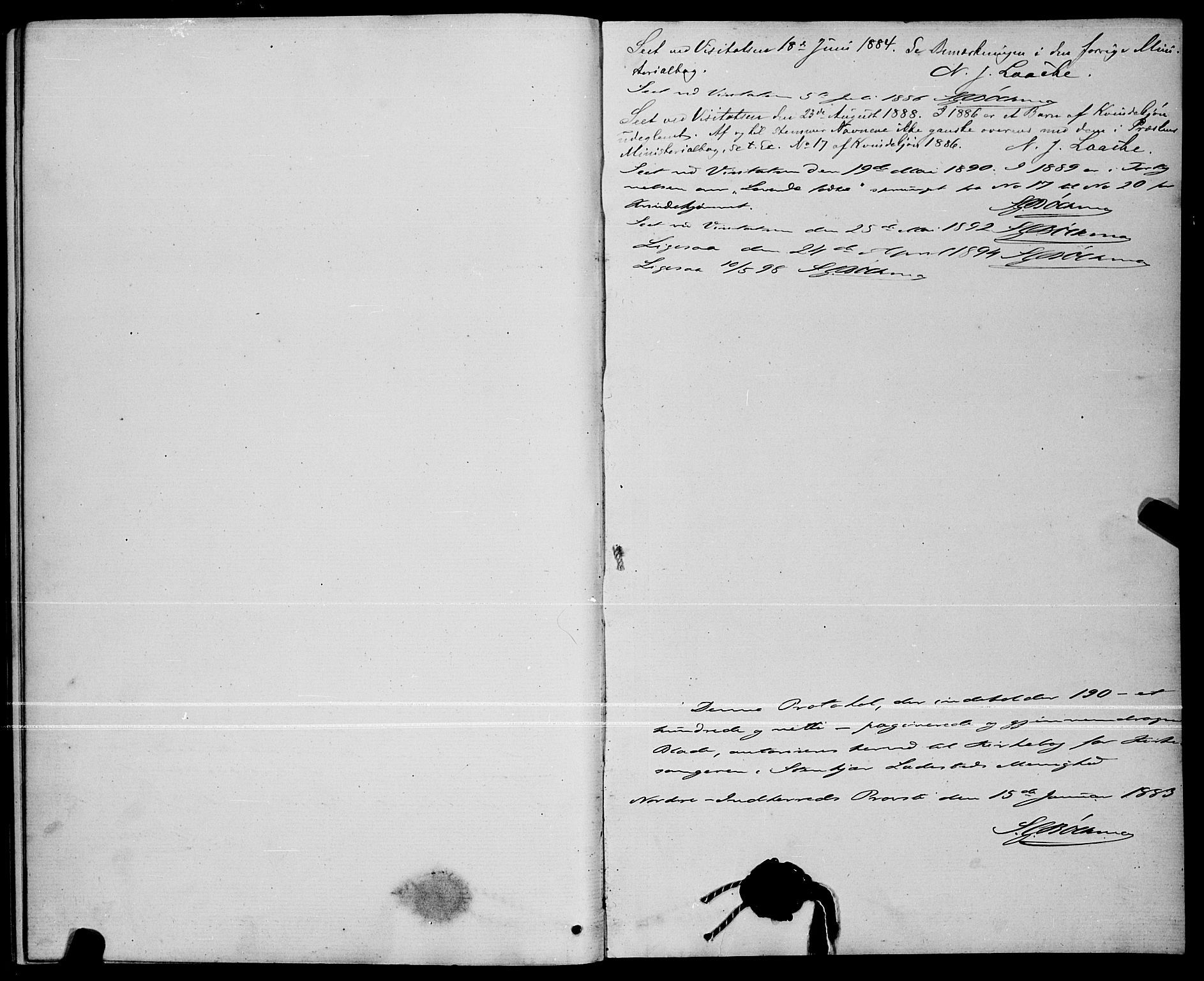 Ministerialprotokoller, klokkerbøker og fødselsregistre - Nord-Trøndelag, AV/SAT-A-1458/739/L0374: Parish register (copy) no. 739C02, 1883-1898