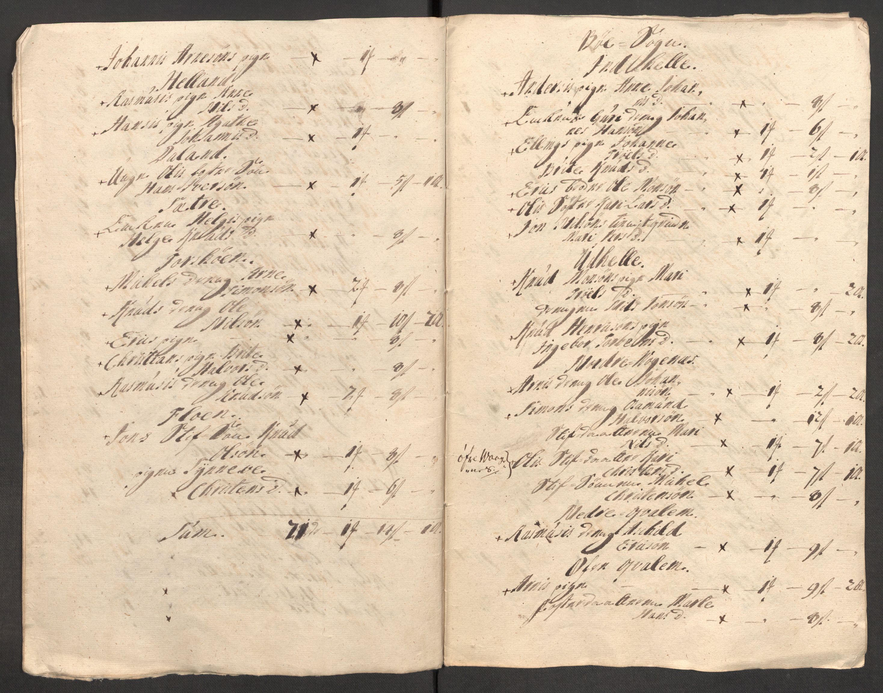 Rentekammeret inntil 1814, Reviderte regnskaper, Fogderegnskap, RA/EA-4092/R51/L3193: Fogderegnskap Nordhordland og Voss, 1711, p. 296