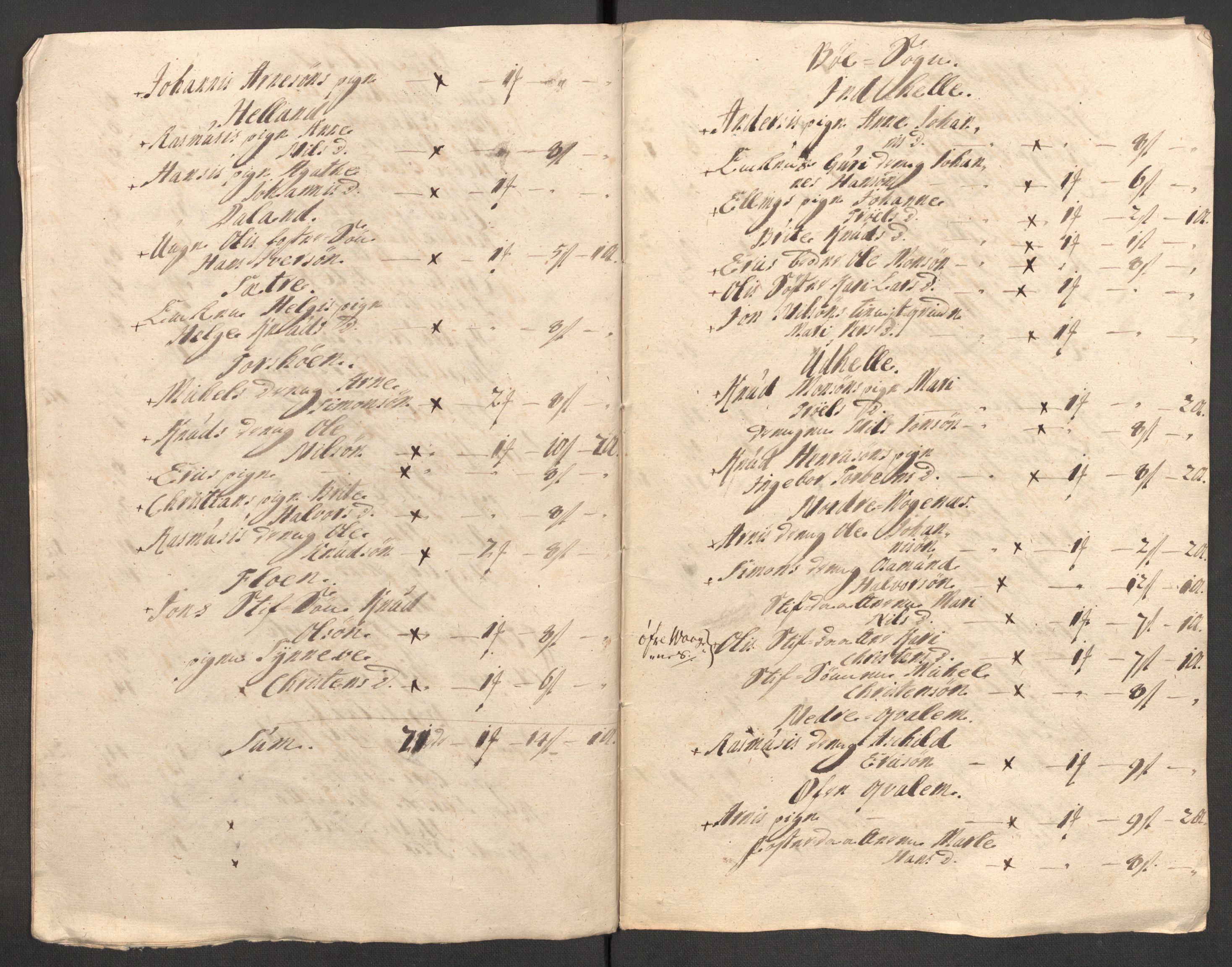 Rentekammeret inntil 1814, Reviderte regnskaper, Fogderegnskap, AV/RA-EA-4092/R51/L3193: Fogderegnskap Nordhordland og Voss, 1711, p. 296