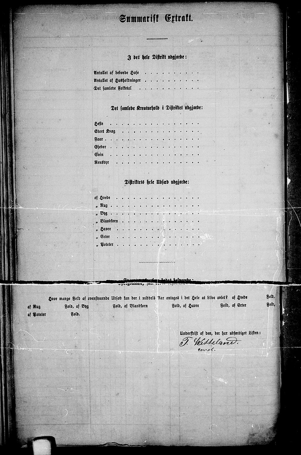 RA, 1865 census for Hetland, 1865, p. 29