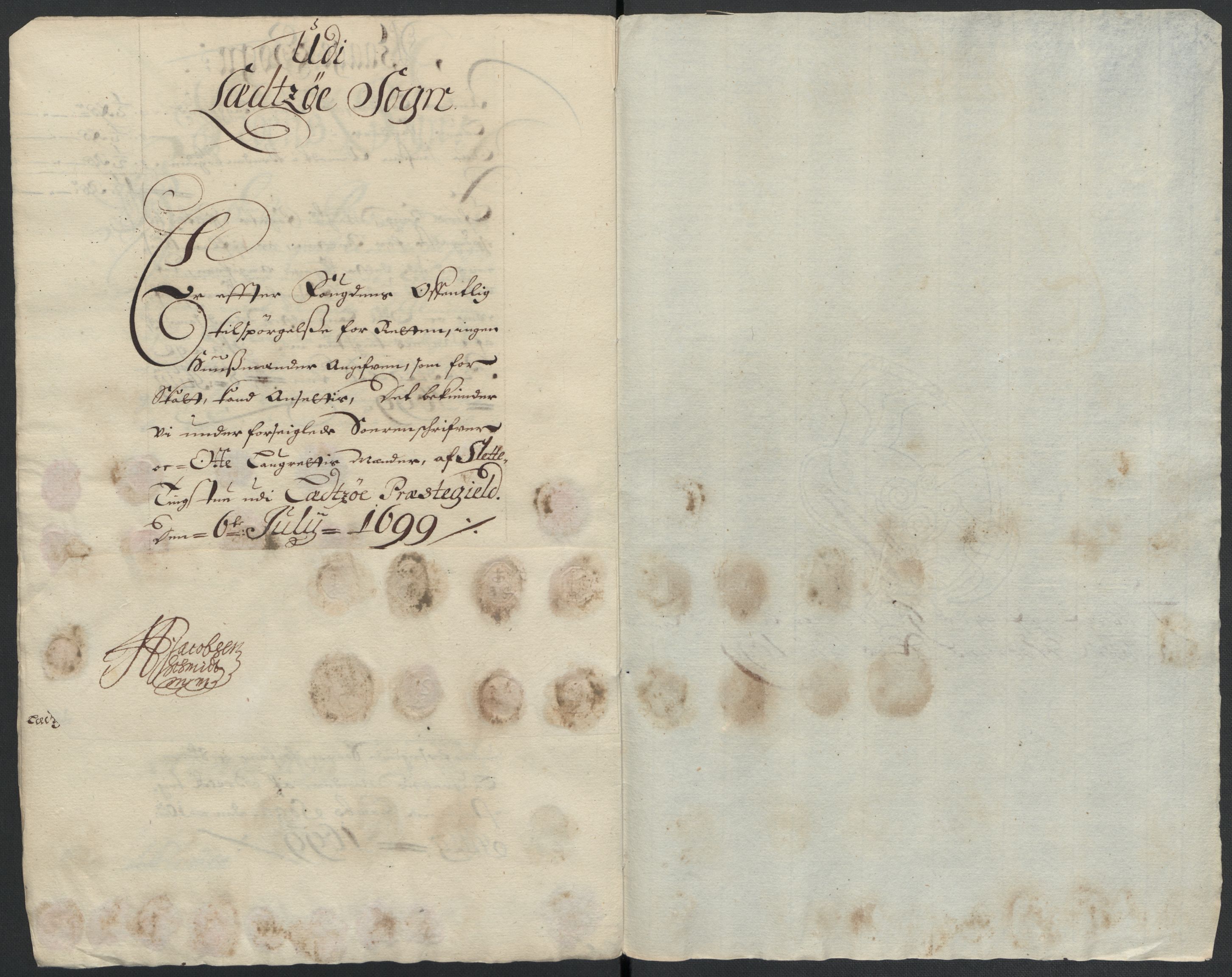 Rentekammeret inntil 1814, Reviderte regnskaper, Fogderegnskap, AV/RA-EA-4092/R17/L1172: Fogderegnskap Gudbrandsdal, 1699, p. 163