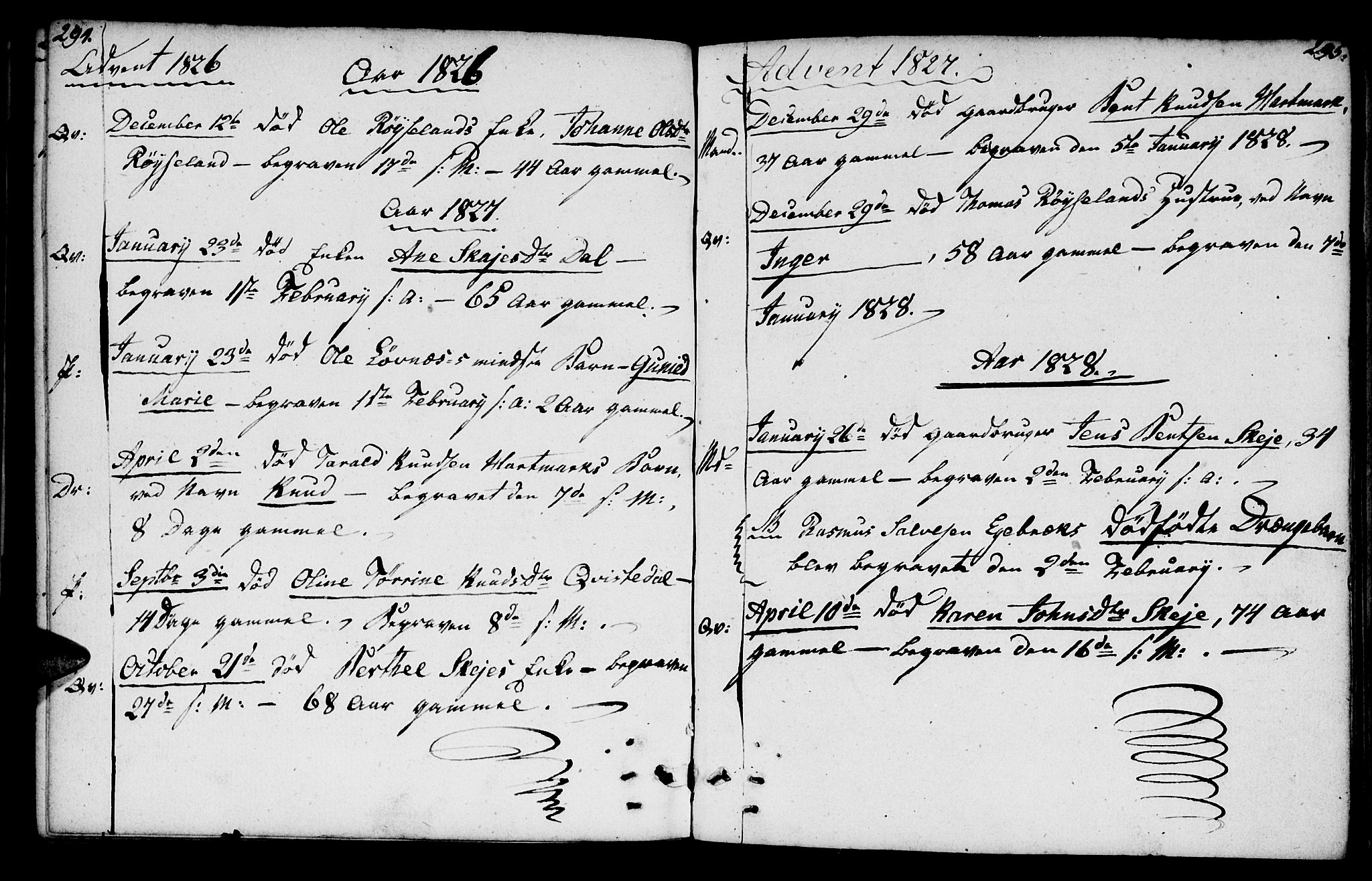 Mandal sokneprestkontor, SAK/1111-0030/F/Fb/Fbb/L0001: Parish register (copy) no. B 1, 1802-1846, p. 294-295
