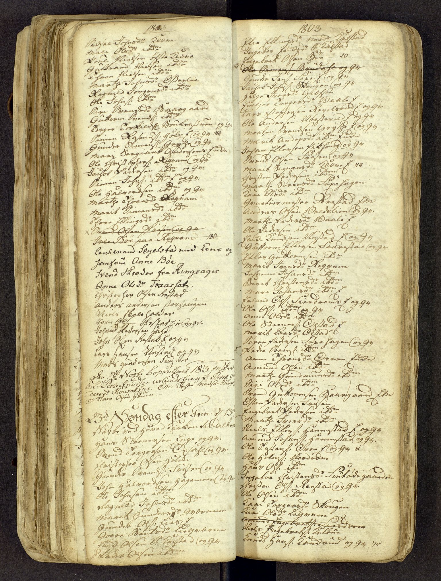 Gausdal prestekontor, AV/SAH-PREST-090/H/Ha: Parish register draft no. -, 1794-1811